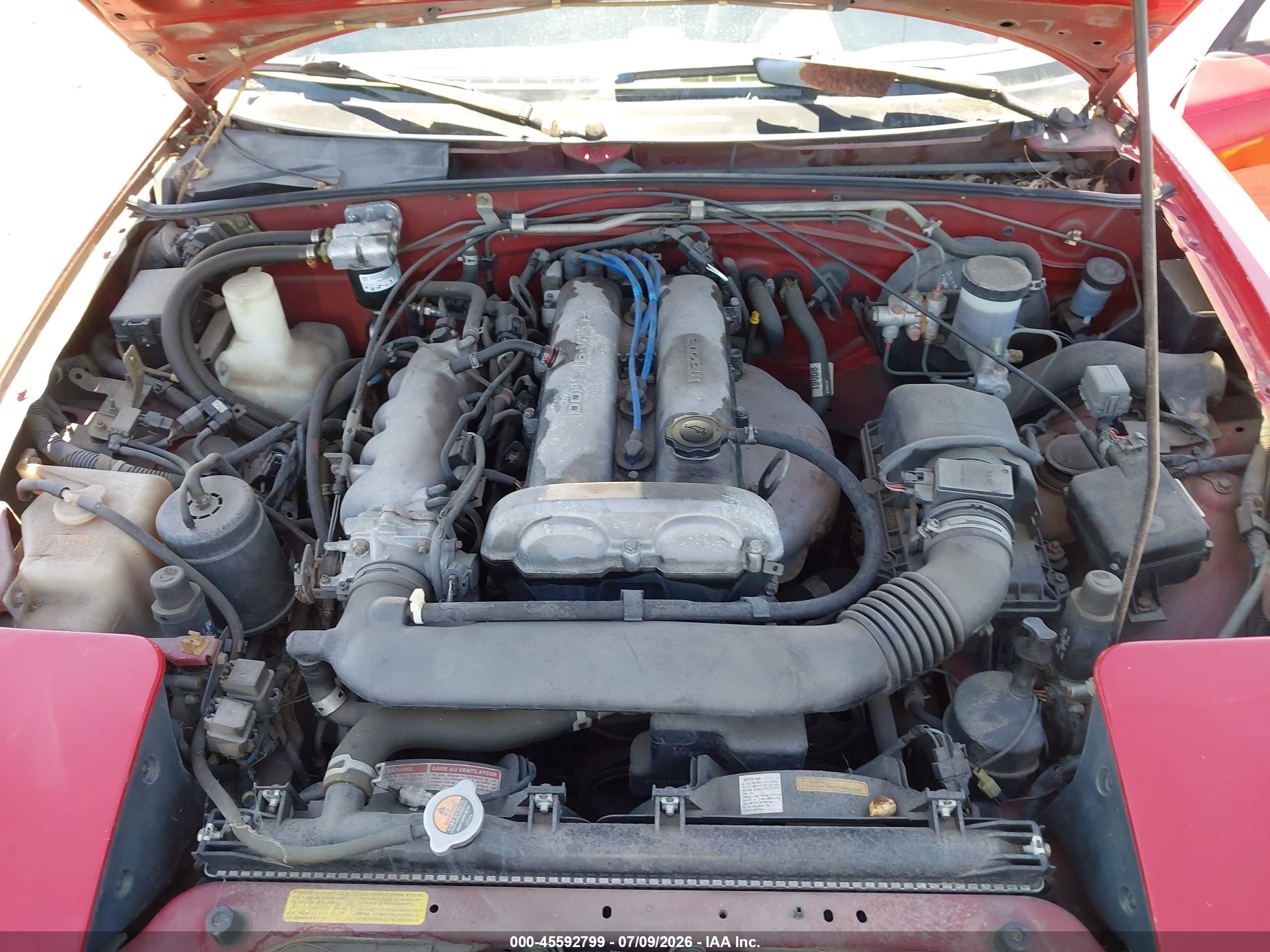 1997 Mazda Mx-5 Miata Leather Pkg/m Edition/popular Equipment Pkg/r Pkg./sto/sto-edition/touring Pkg Red vin: JM1NA353XV0736281