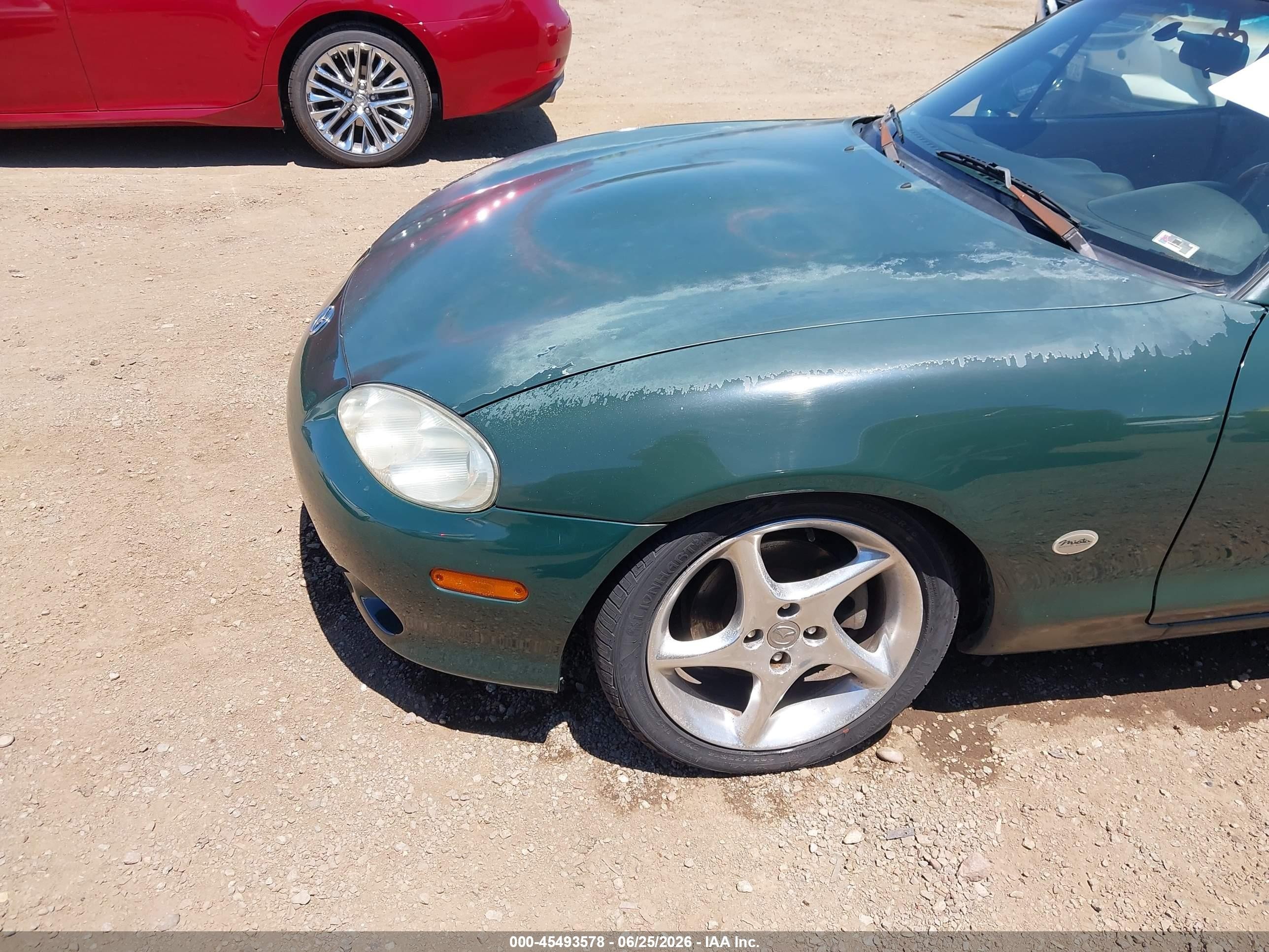 2001 Mazda Mx-5 Miata Ls/special Edition Green vin: JM1NB353010210734