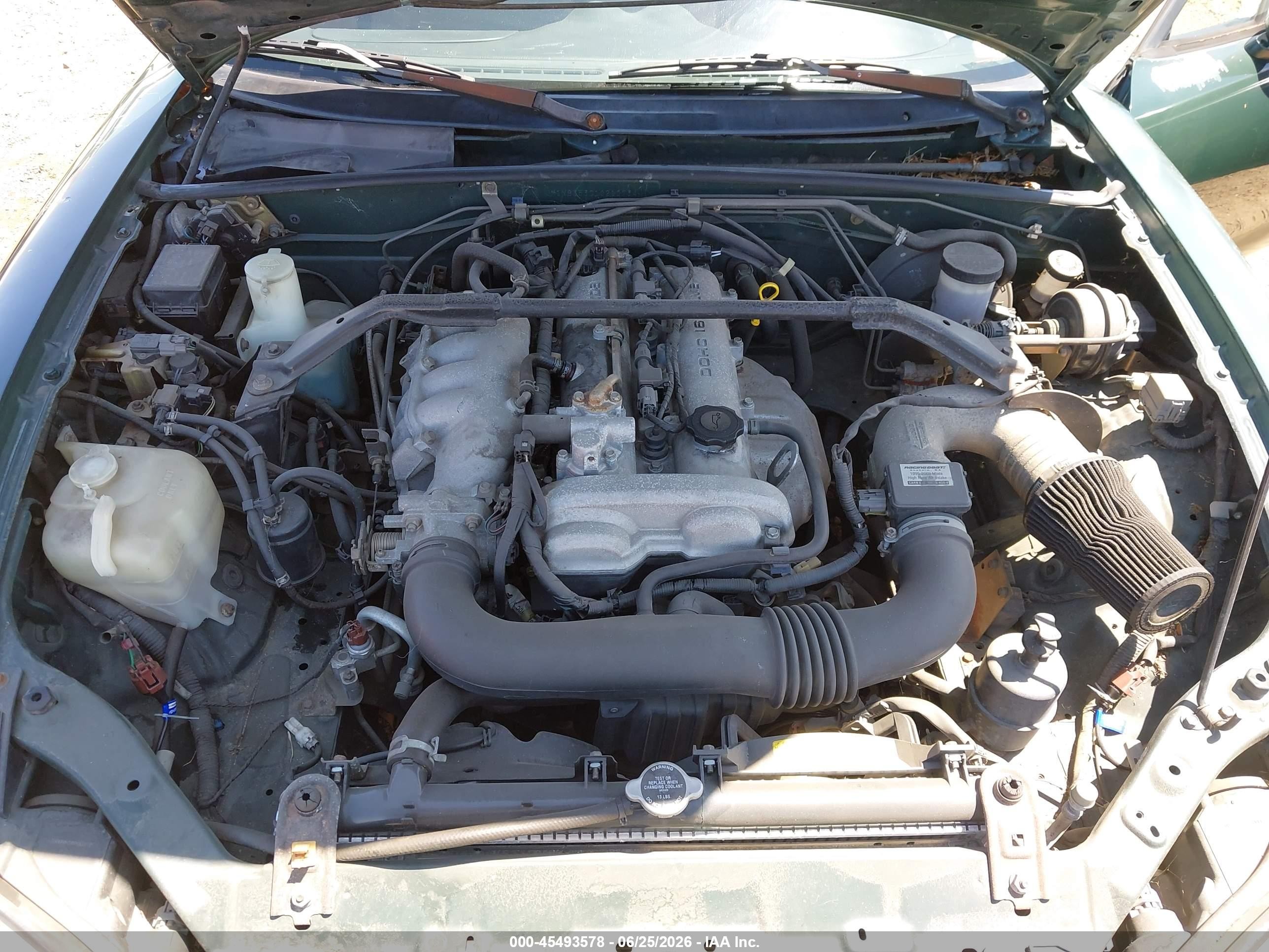 2001 Mazda Mx-5 Miata Ls/special Edition Green vin: JM1NB353010210734