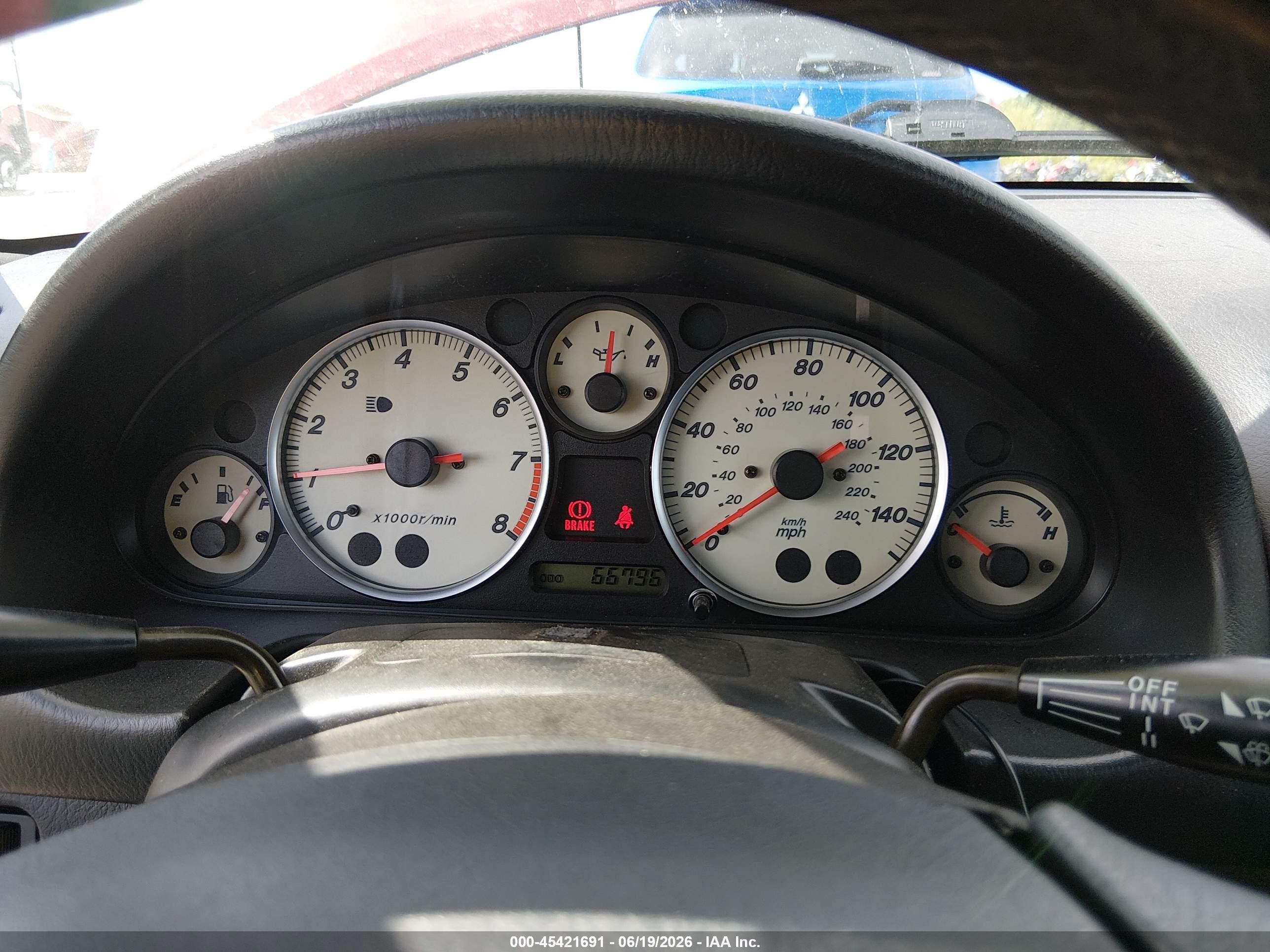 2003 Mazda Mx-5 Miata Cloth/ls/se/shinsen Red vin: JM1NB353030310772
