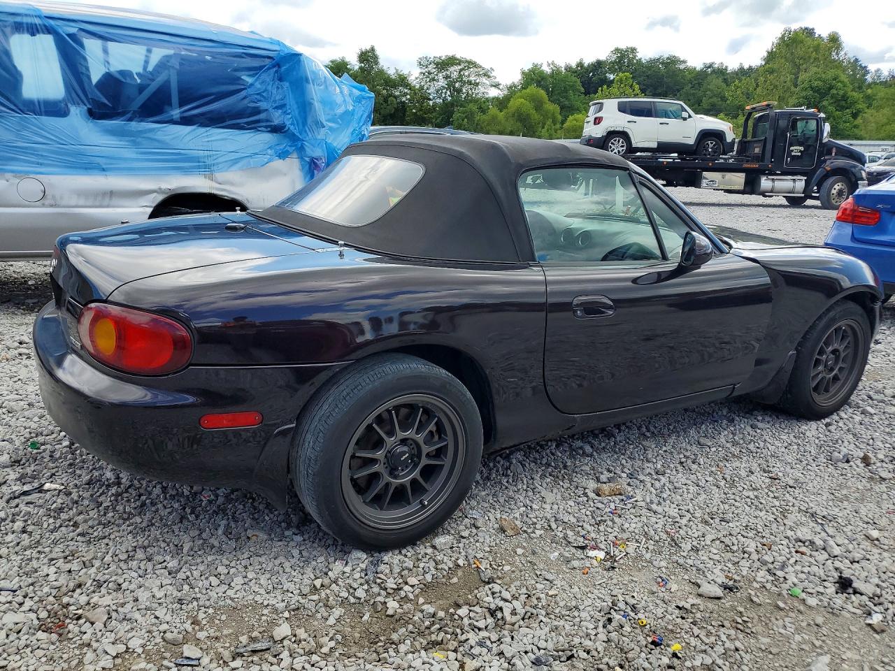 2004 Mazda Mx-5 Miata Base Purple vin: JM1NB353040401039