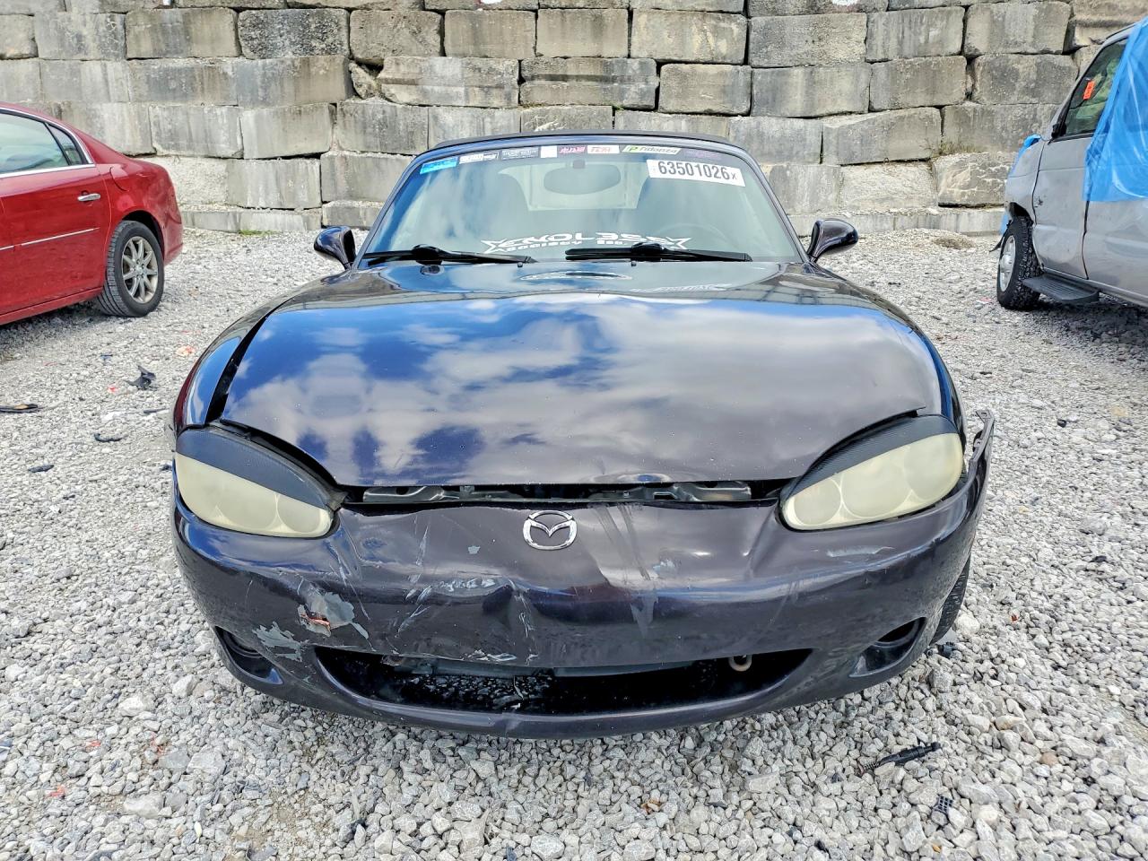2004 Mazda Mx-5 Miata Base Purple vin: JM1NB353040401039