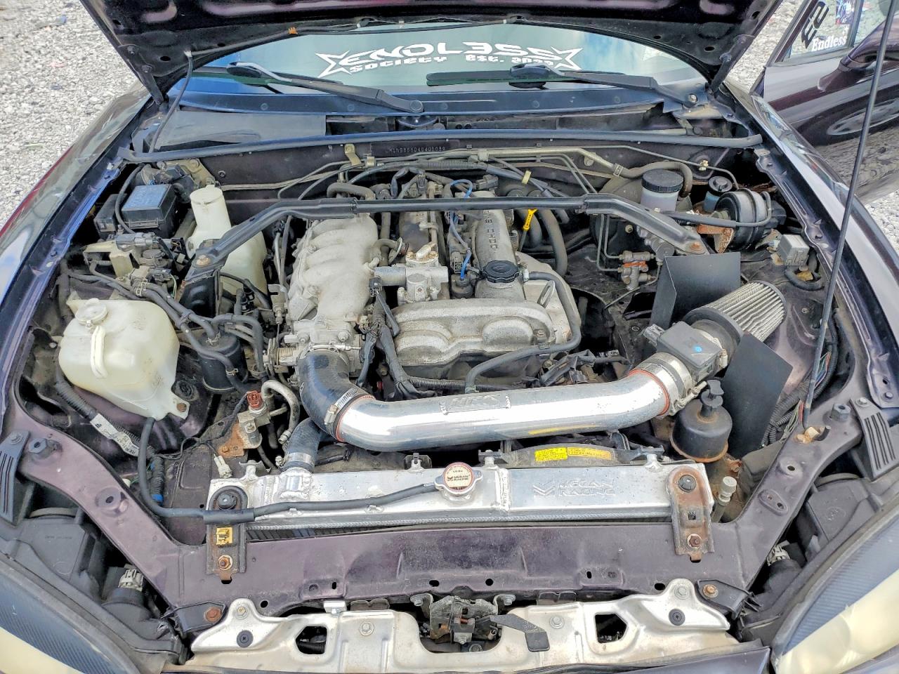 2004 Mazda Mx-5 Miata Base Purple vin: JM1NB353040401039