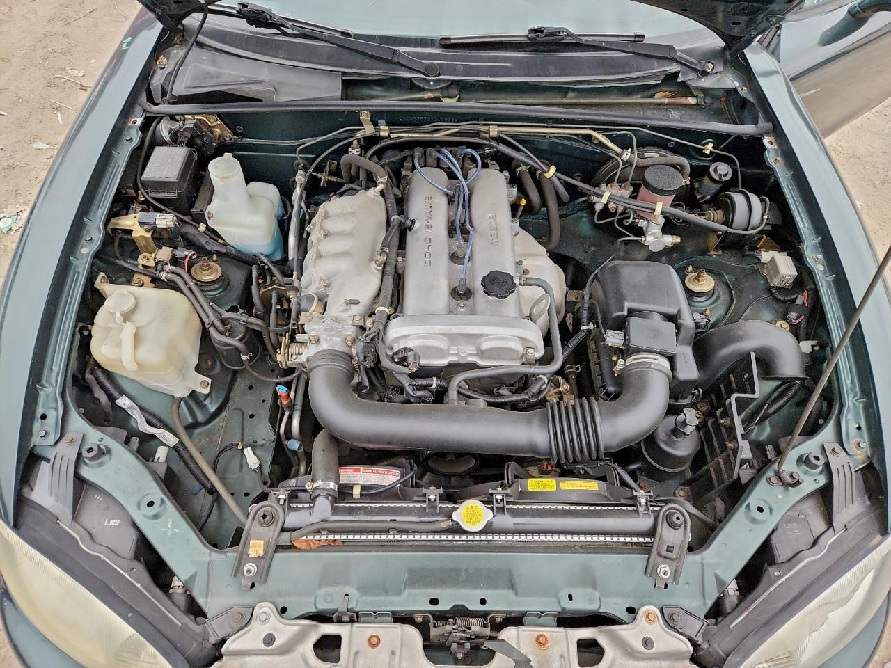 1999 Mazda Mx-5 Miata Green vin: JM1NB3530X0138331