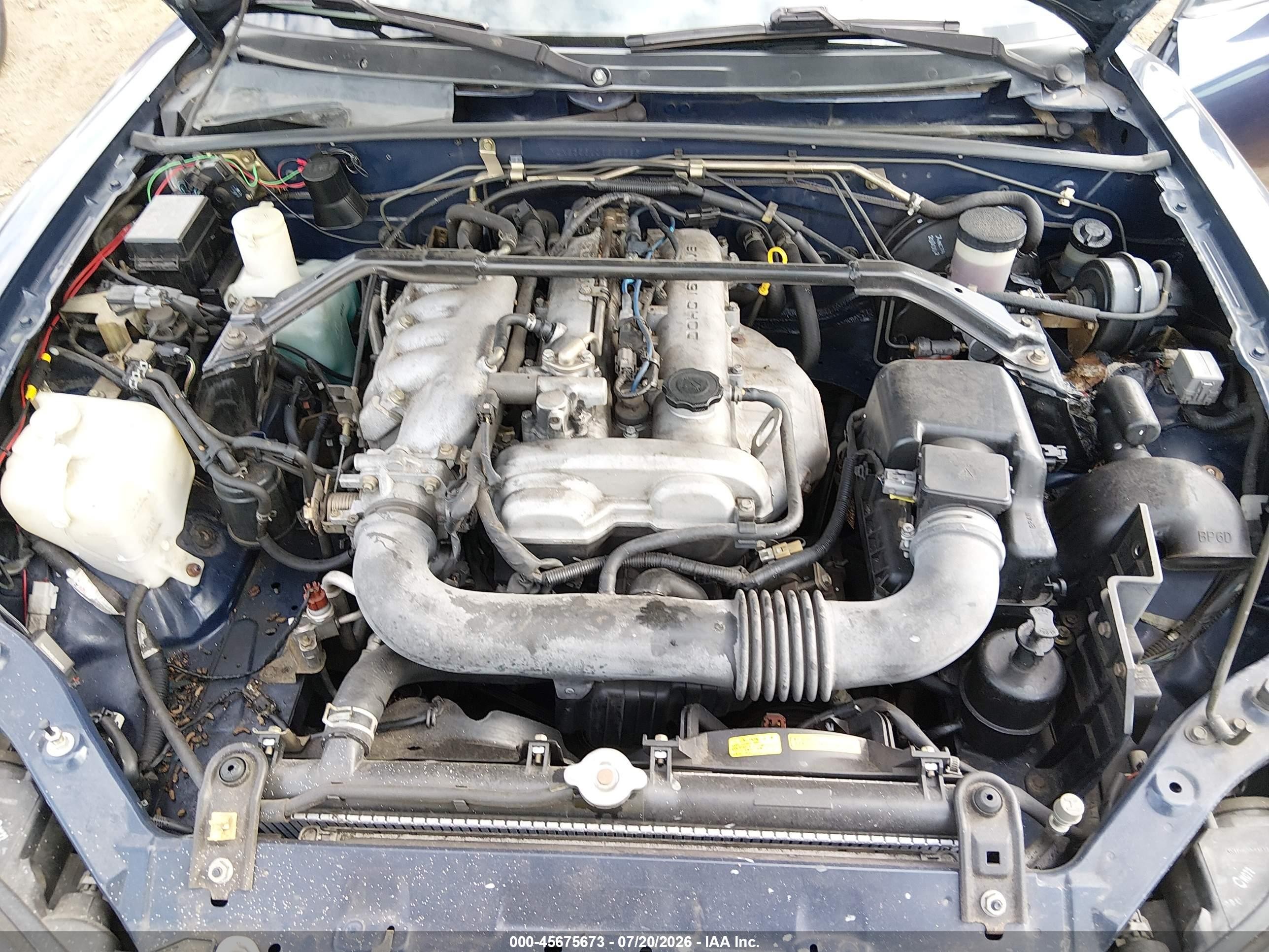 2001 Mazda Mx-5 Miata Ls/special Edition Blue vin: JM1NB353110204683