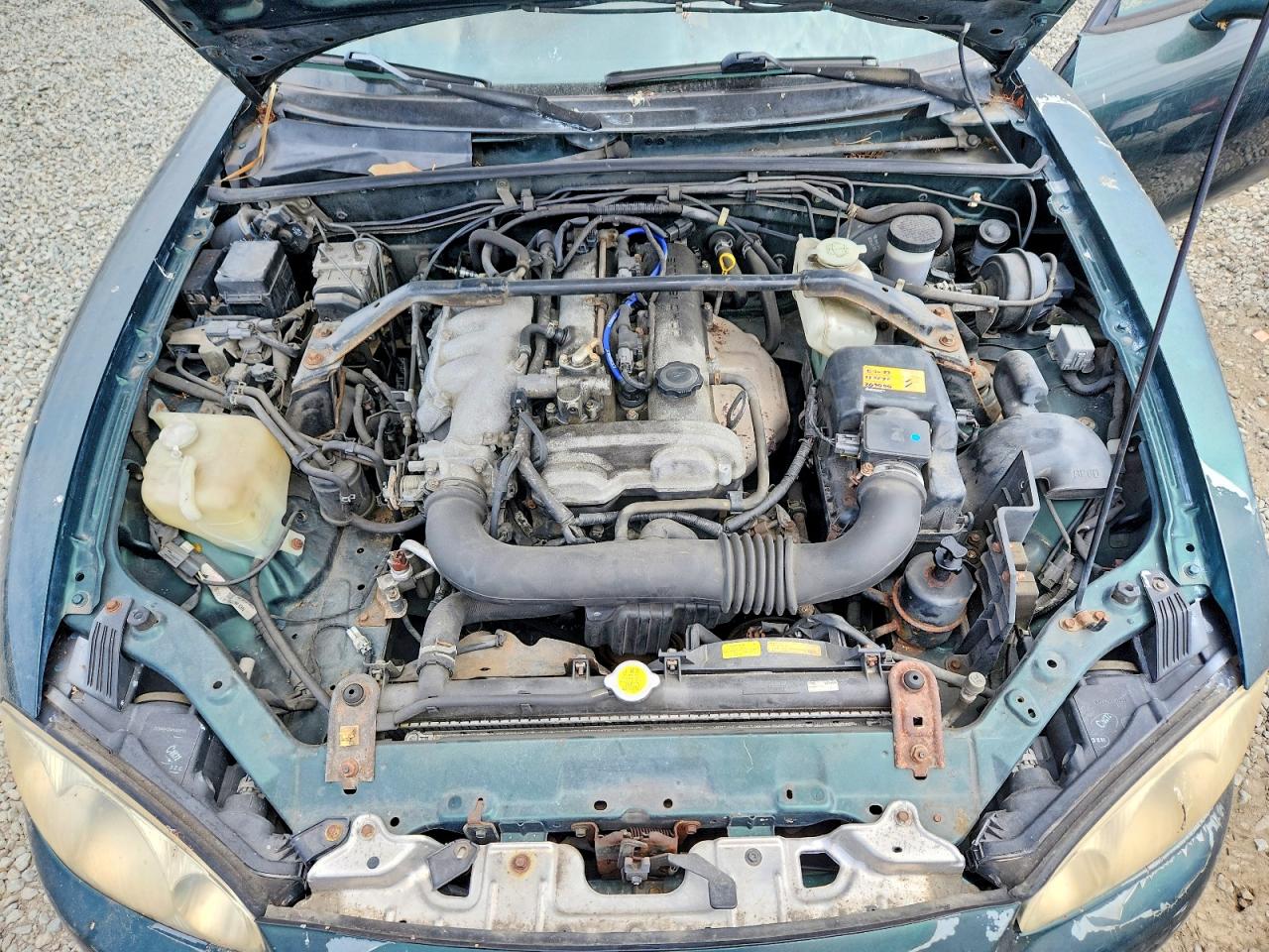 2001 Mazda Mx-5 Miata Base/ls Green vin: JM1NB353110212847