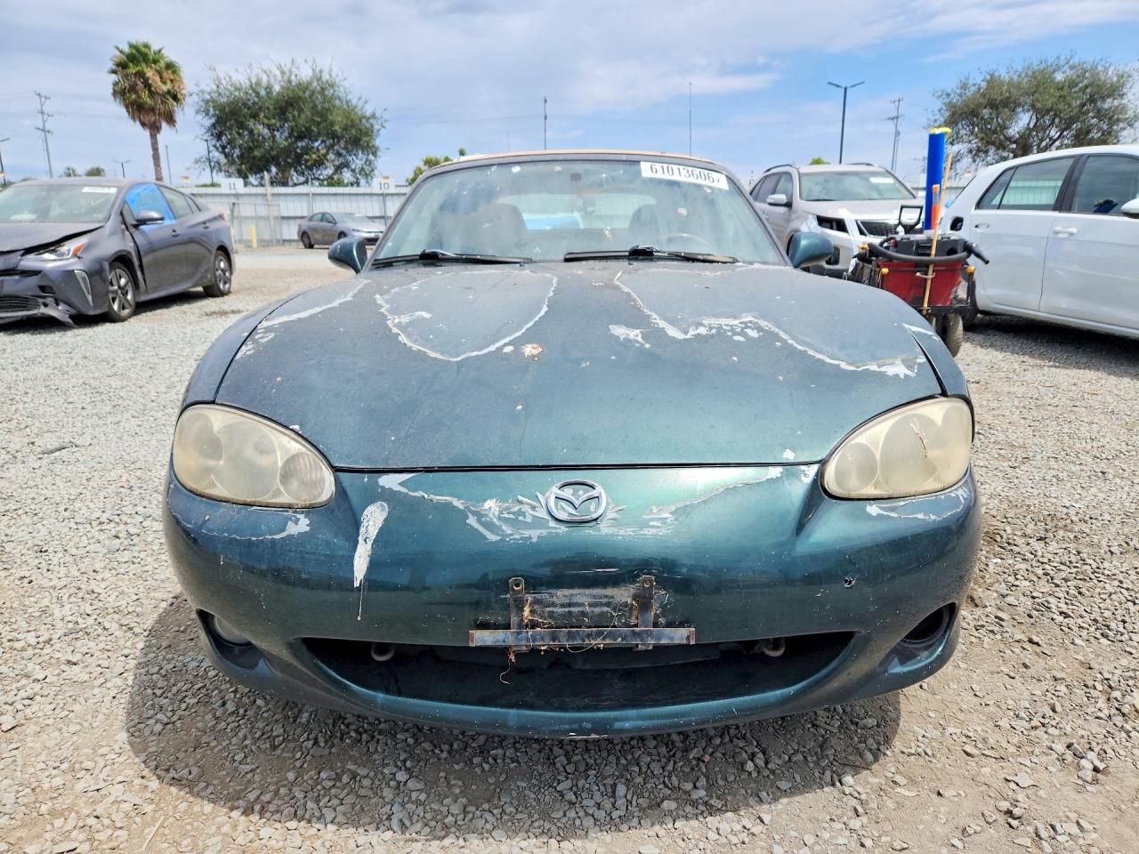 2001 Mazda Mx-5 Miata Base/ls Green vin: JM1NB353110212847