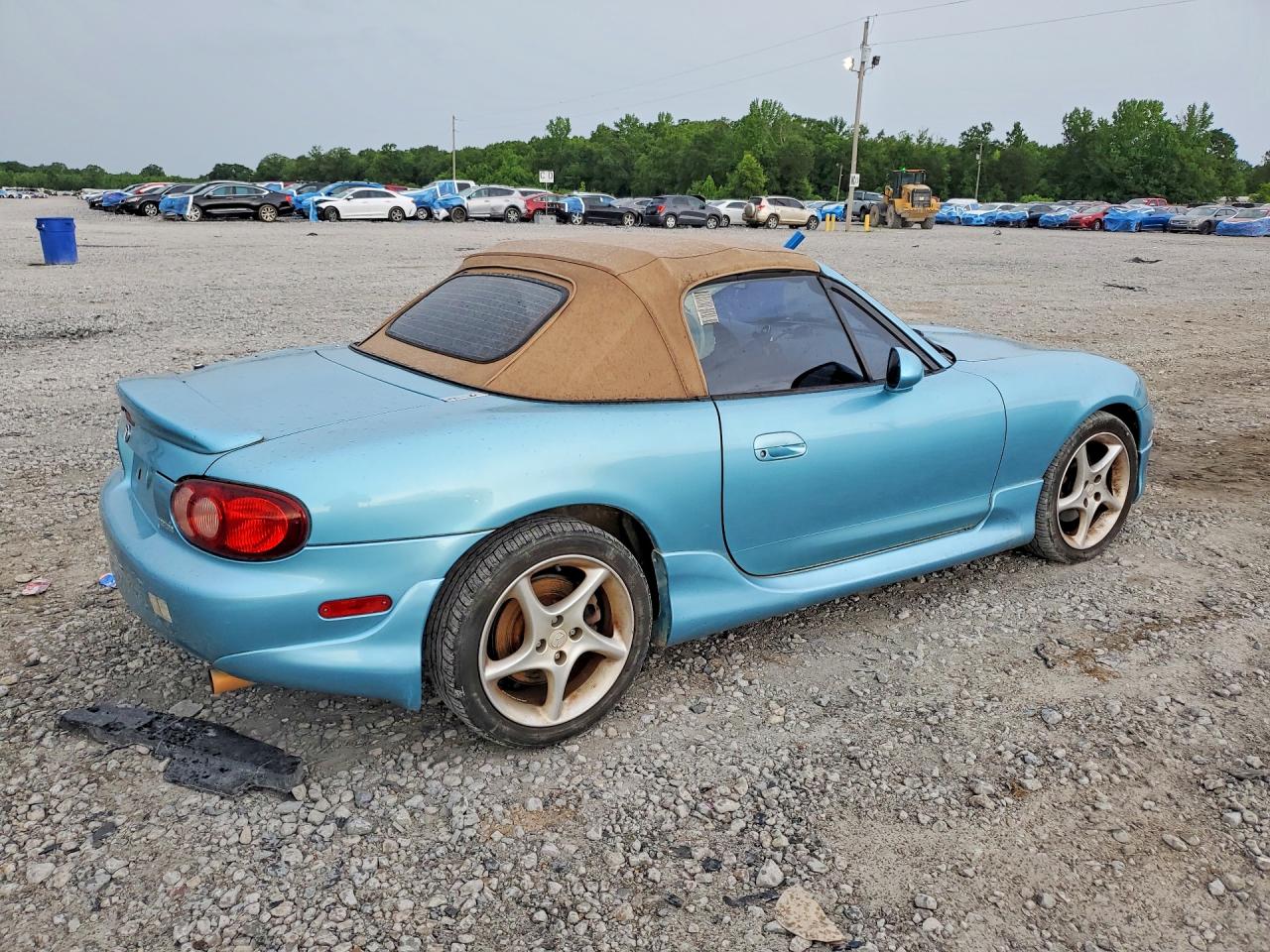 2002 Mazda Mx-5 Miata Base Turquoise vin: JM1NB353120229682