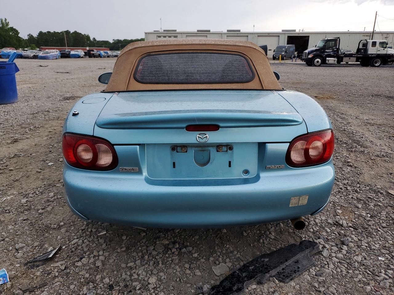 2002 Mazda Mx-5 Miata Base Turquoise vin: JM1NB353120229682