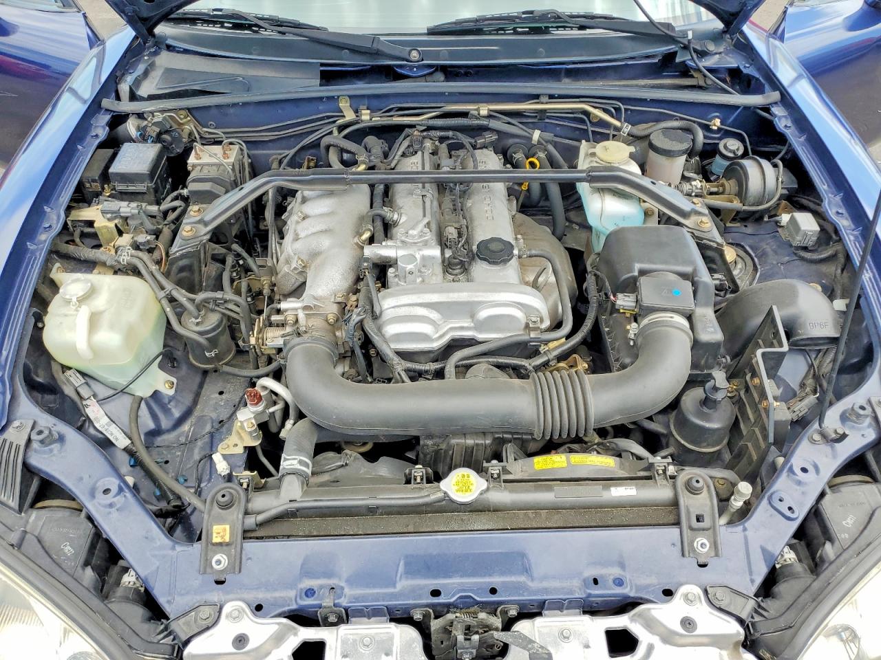 2002 Mazda Mx-5 Miata Base Blue vin: JM1NB353120232064