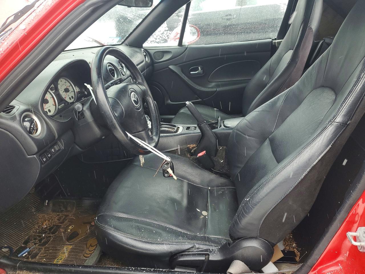 2003 Mazda Mx-5 Miata Base Red vin: JM1NB353130306665