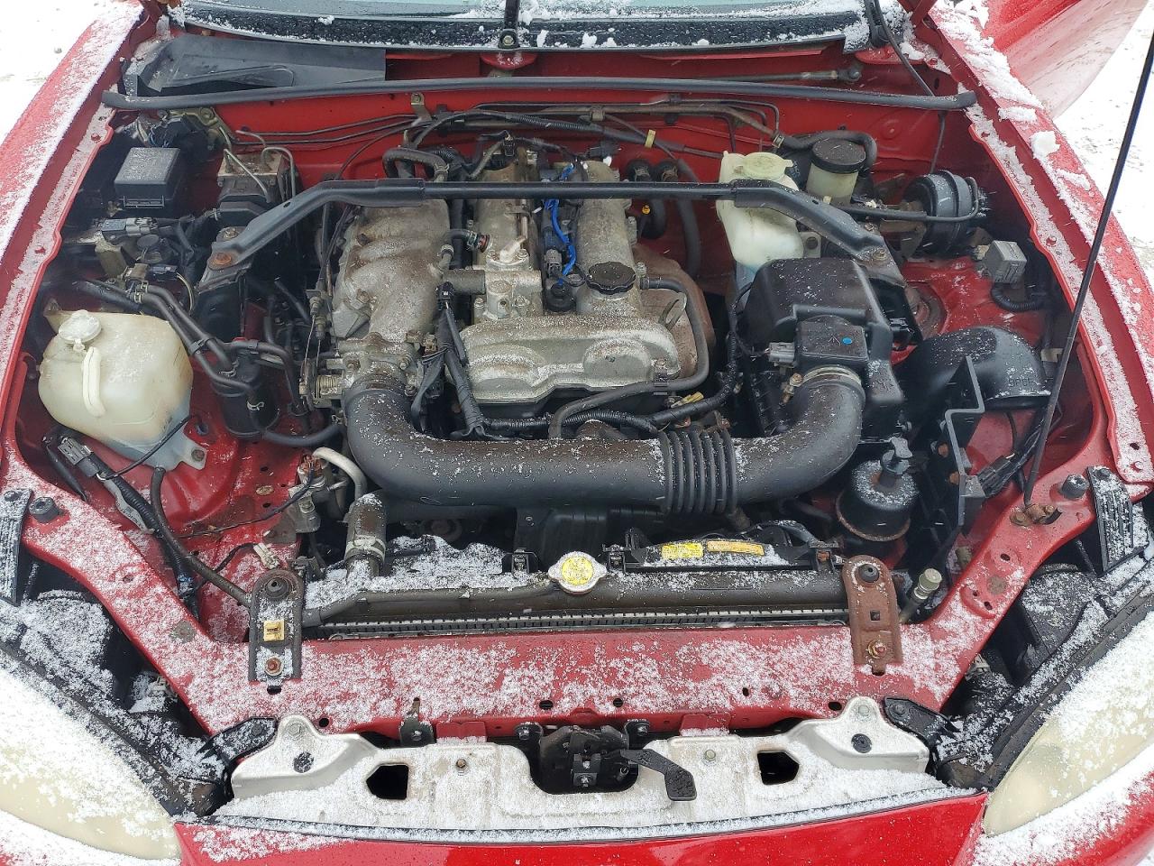 2003 Mazda Mx-5 Miata Base Red vin: JM1NB353130306665