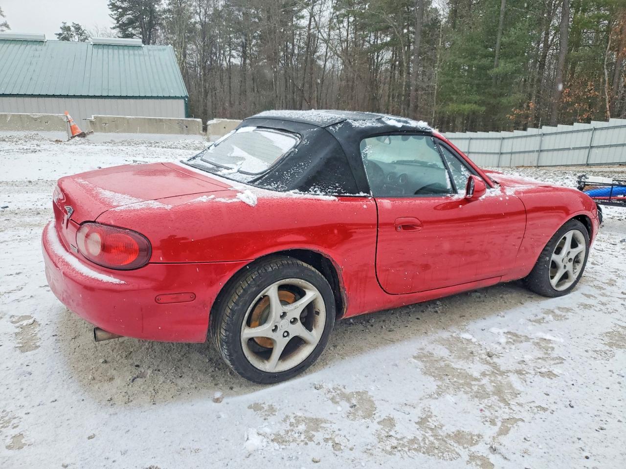 2003 Mazda Mx-5 Miata Base Red vin: JM1NB353130306665