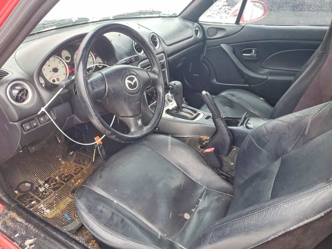 2003 Mazda Mx-5 Miata Base Red vin: JM1NB353130306665
