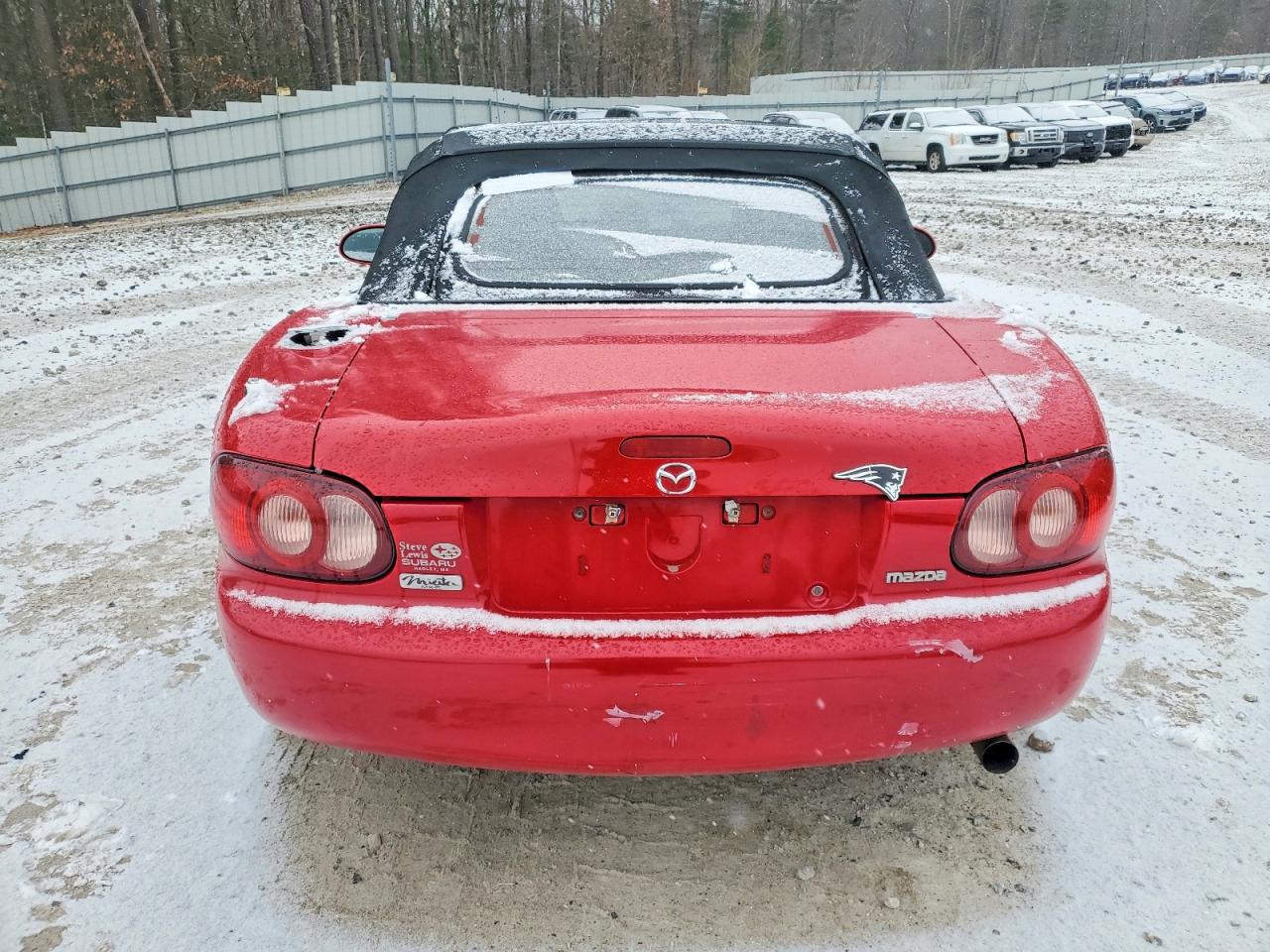 2003 Mazda Mx-5 Miata Base Red vin: JM1NB353130306665