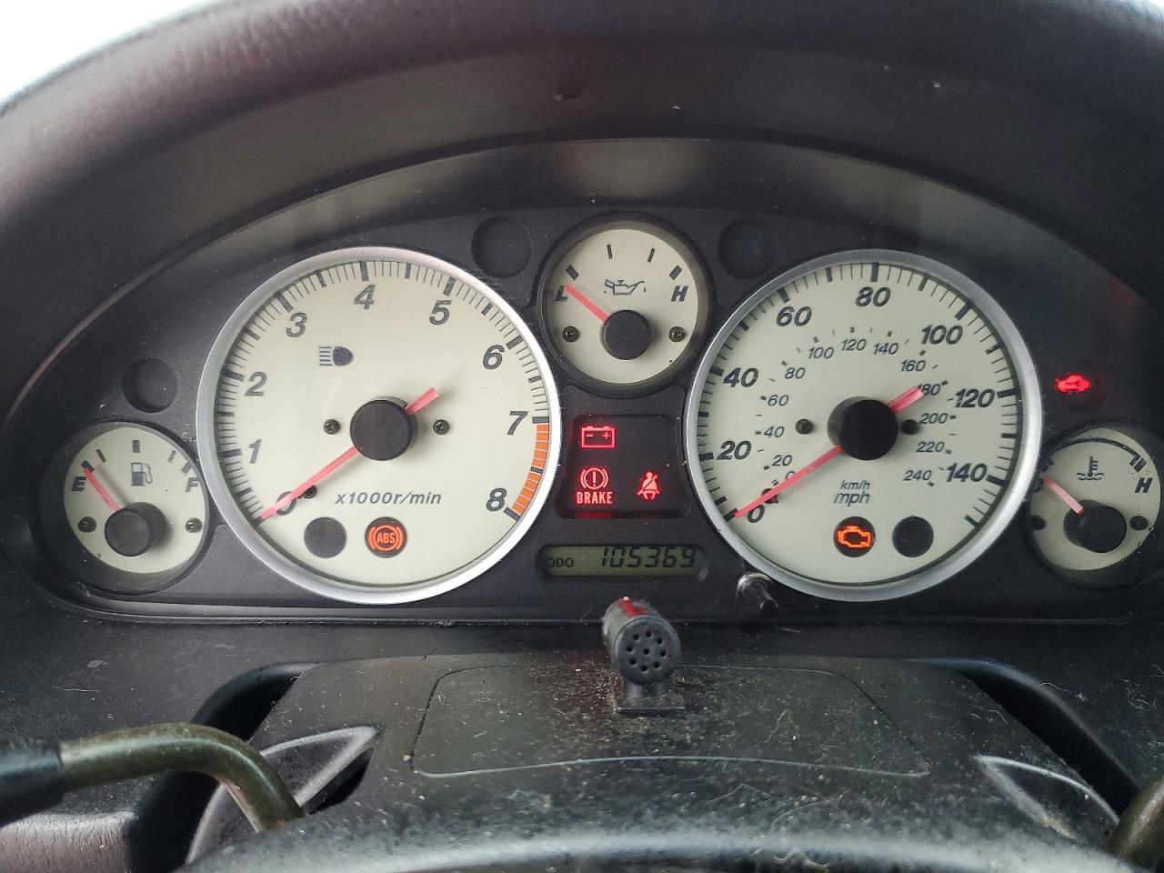 2003 Mazda Mx-5 Miata Base Red vin: JM1NB353130306665