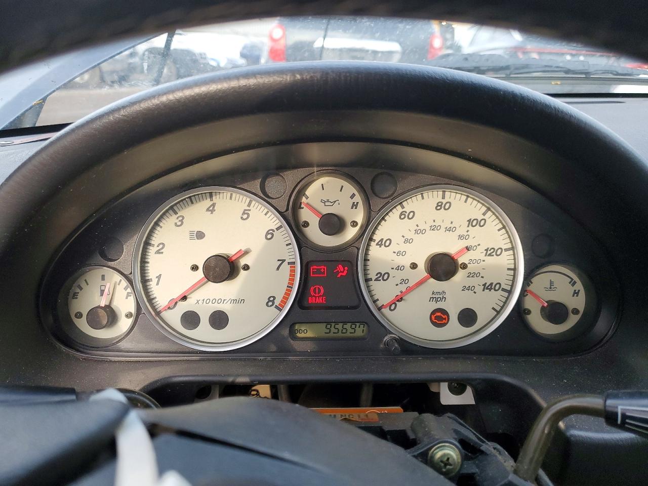 2003 Mazda Mx-5 Miata Blue vin: JM1NB353130307489