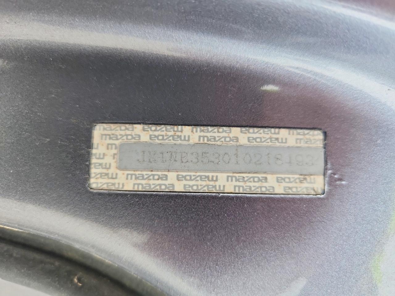 2003 Mazda Mx-5 Miata Base Серый vin: JM1NB353130307931