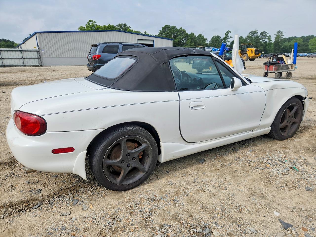 2003 Mazda Mx-5 Miata Base White vin: JM1NB353130312014