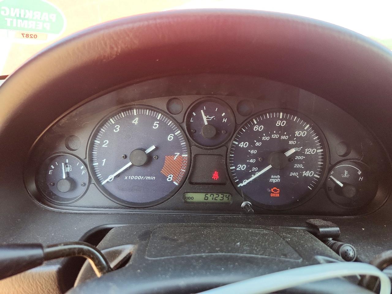 1999 Mazda Mx-5 Miata Red vin: JM1NB3531X0117519