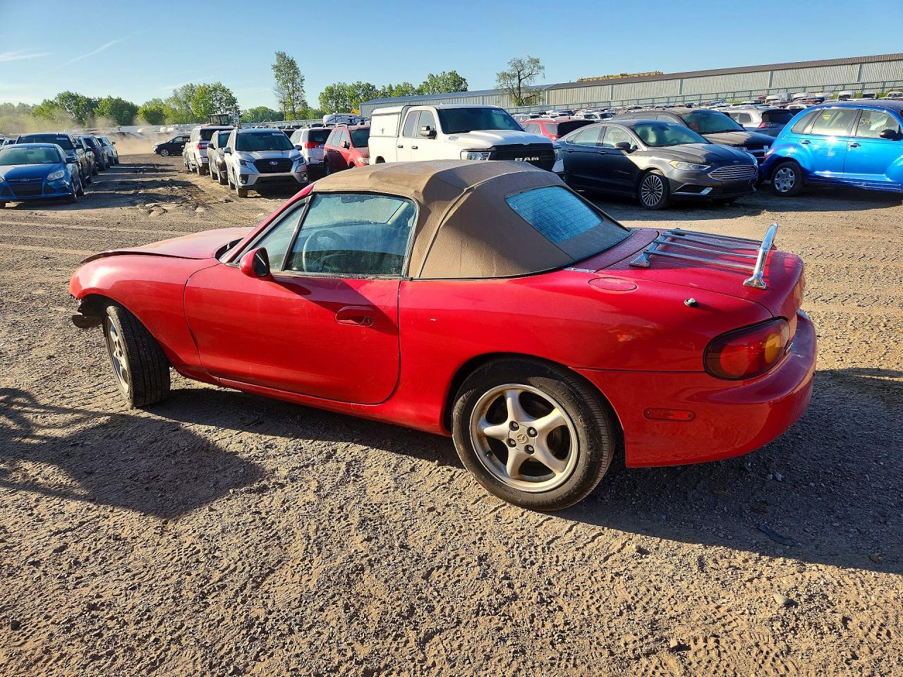 1999 Mazda Mx-5 Miata Red vin: JM1NB3531X0117519