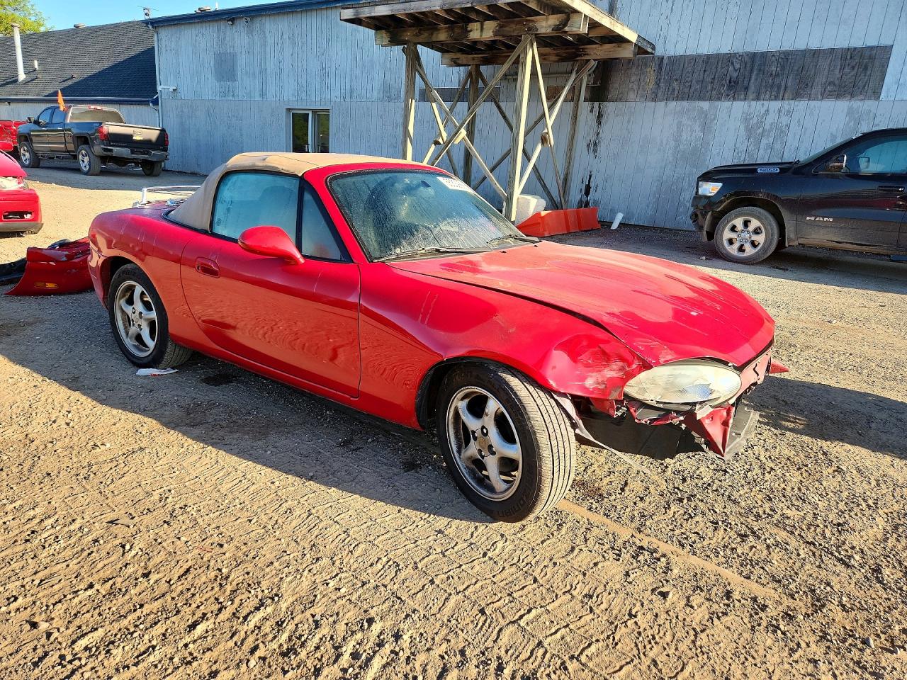 1999 Mazda Mx-5 Miata Red vin: JM1NB3531X0117519