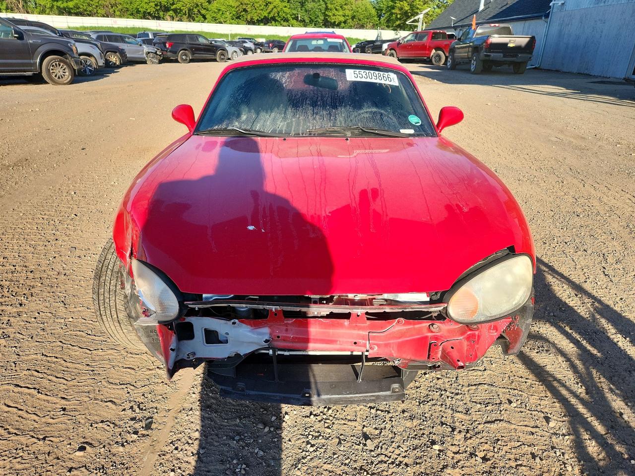 1999 Mazda Mx-5 Miata Red vin: JM1NB3531X0117519