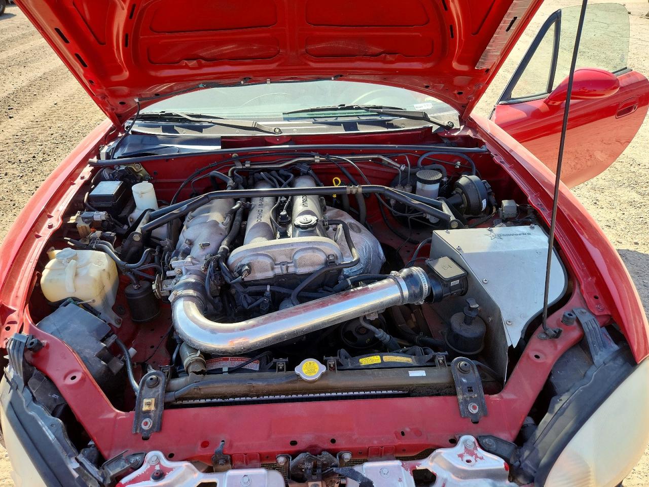 1999 Mazda Mx-5 Miata Red vin: JM1NB3531X0117519