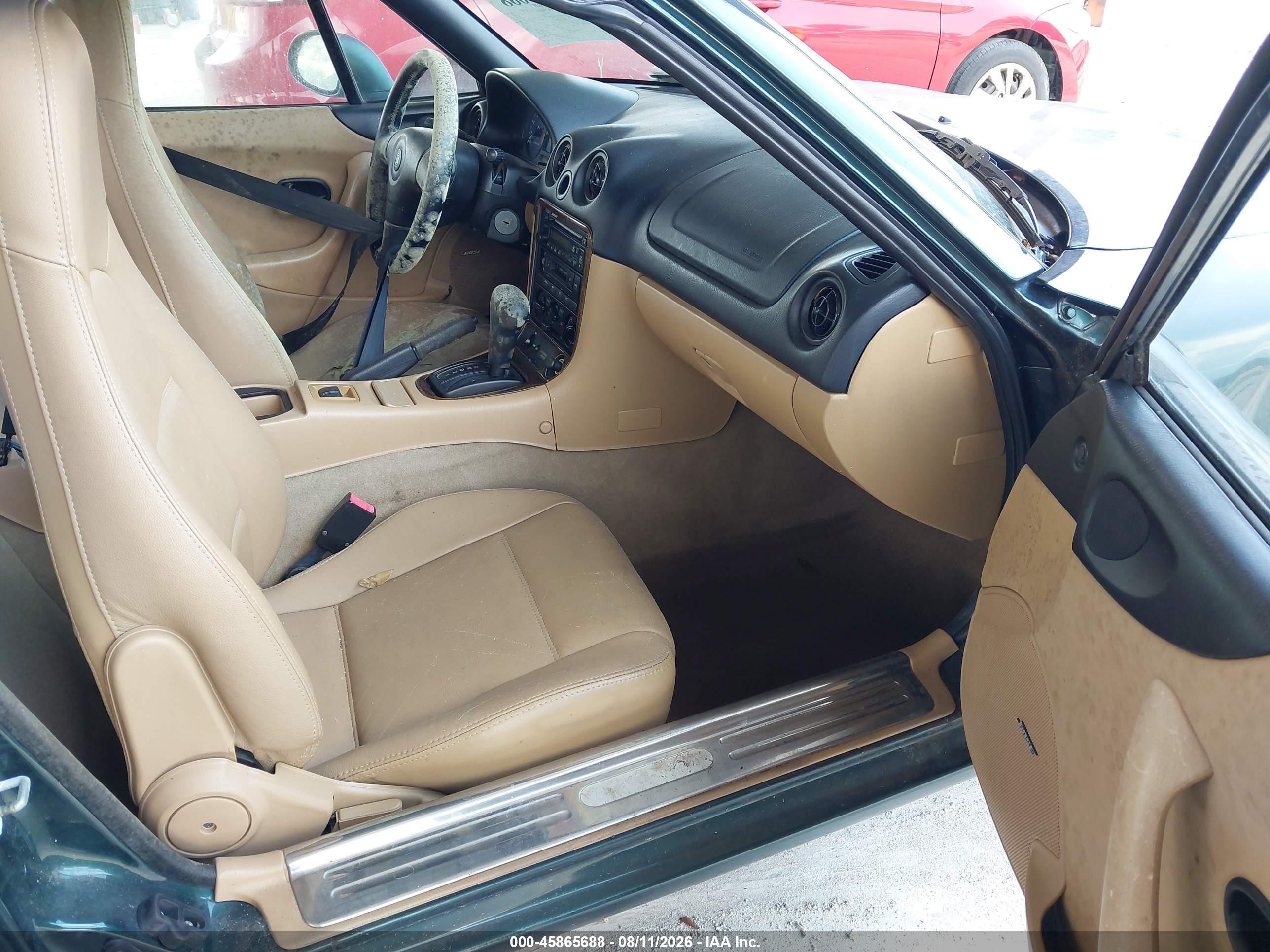 1999 Mazda Mx-5 Miata 10th Anniversary Edition/leather/popular Equip/sport/touring Green vin: JM1NB3531X0125698