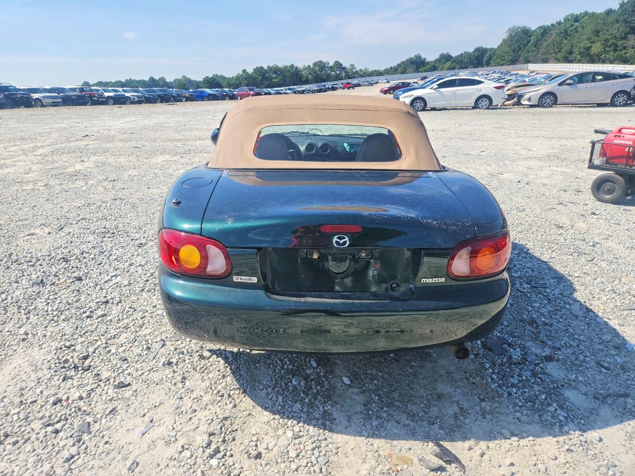 1999 Mazda Mx-5 Miata Green vin: JM1NB3531X0137785