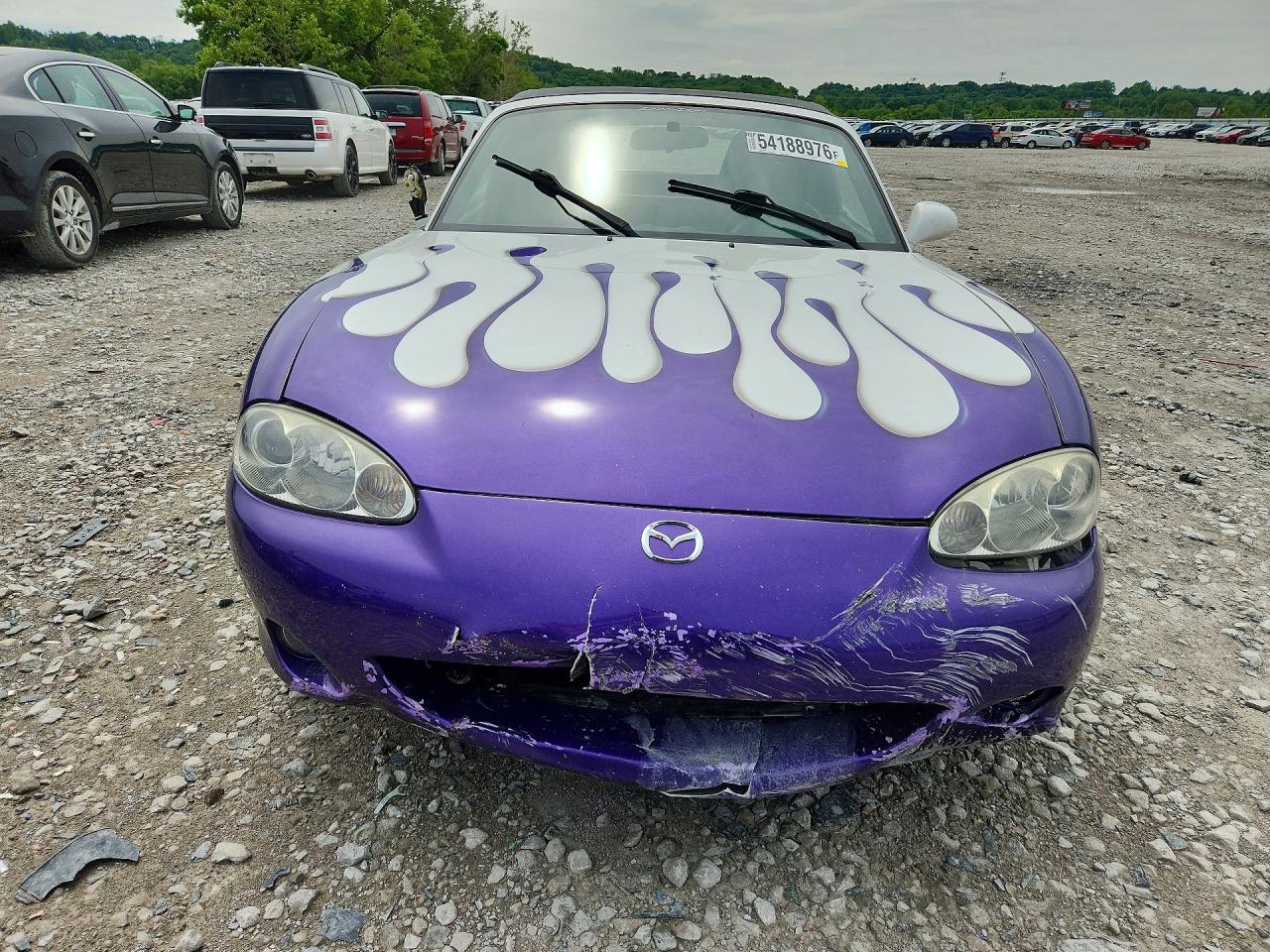 2001 Mazda Mx-5 Miata Base Белый vin: JM1NB353210217135