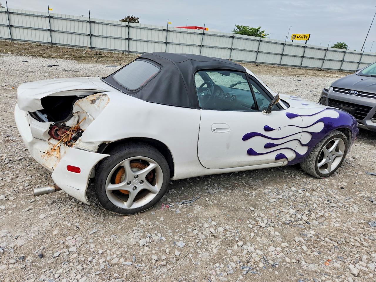 2001 Mazda Mx-5 Miata Base Белый vin: JM1NB353210217135