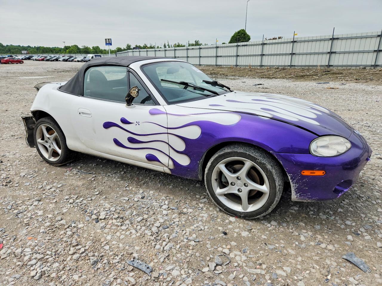 2001 Mazda Mx-5 Miata Base Белый vin: JM1NB353210217135