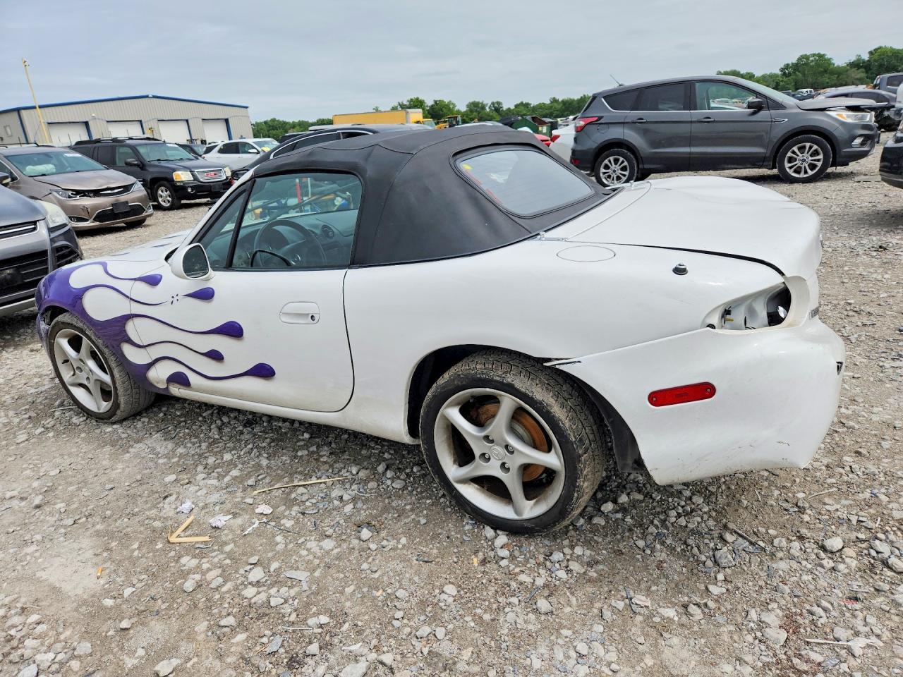 2001 Mazda Mx-5 Miata Base Белый vin: JM1NB353210217135