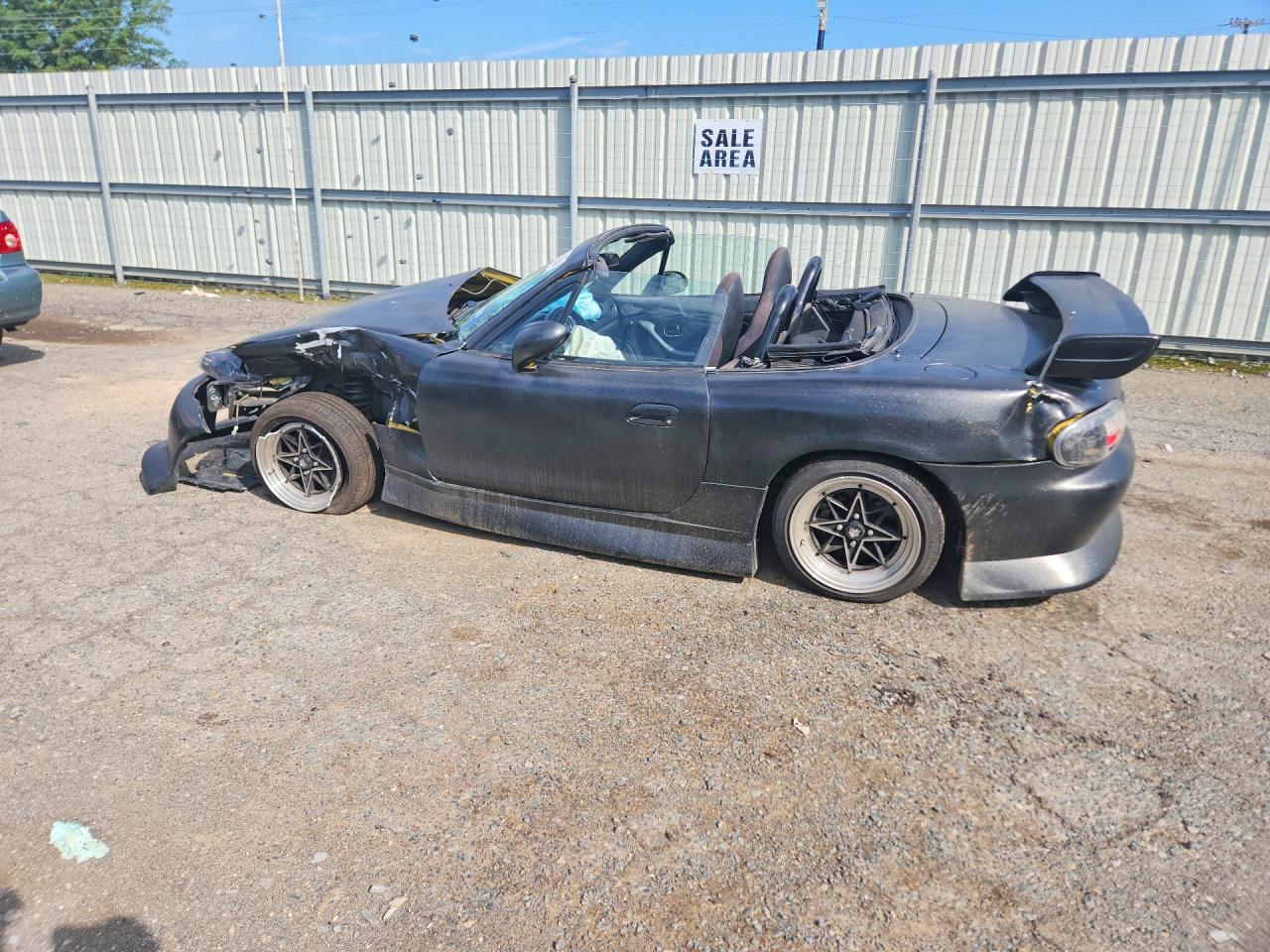 2002 Mazda Mx-5 Miata Base Черный vin: JM1NB353220223227