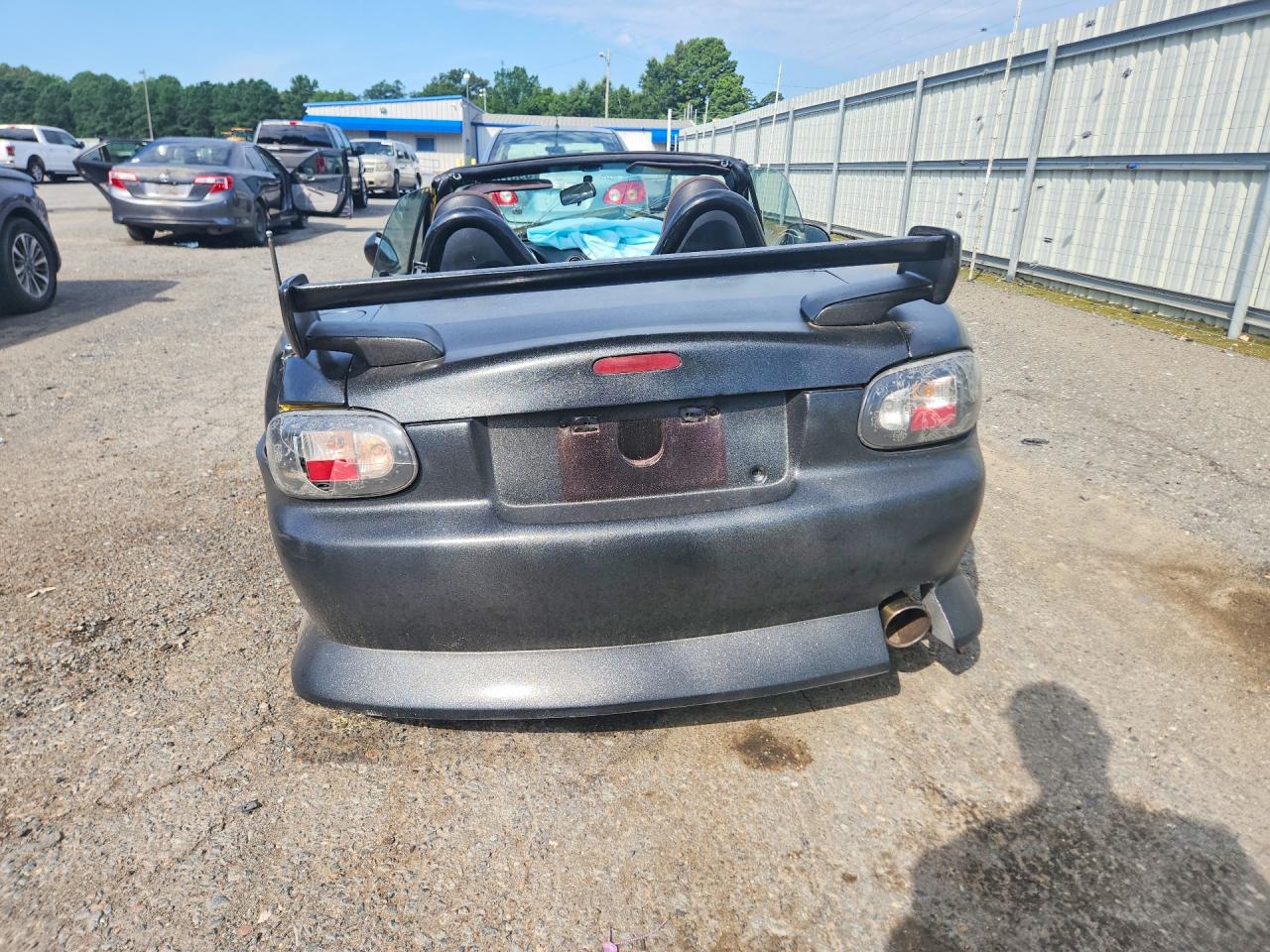 2002 Mazda Mx-5 Miata Base Черный vin: JM1NB353220223227