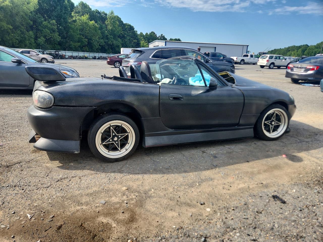 2002 Mazda Mx-5 Miata Base Черный vin: JM1NB353220223227