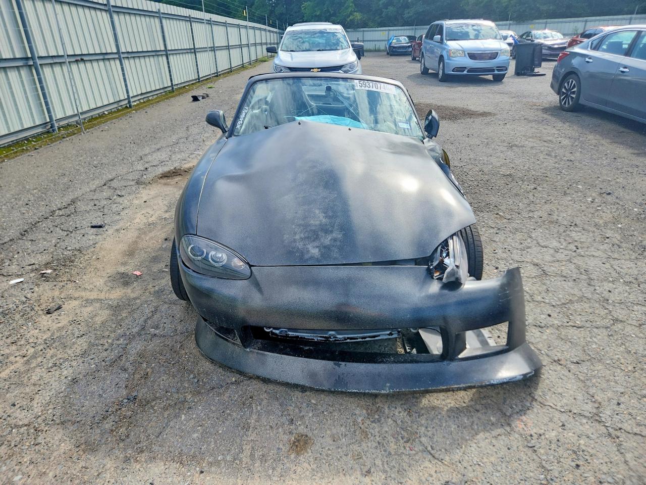 2002 Mazda Mx-5 Miata Base Черный vin: JM1NB353220223227