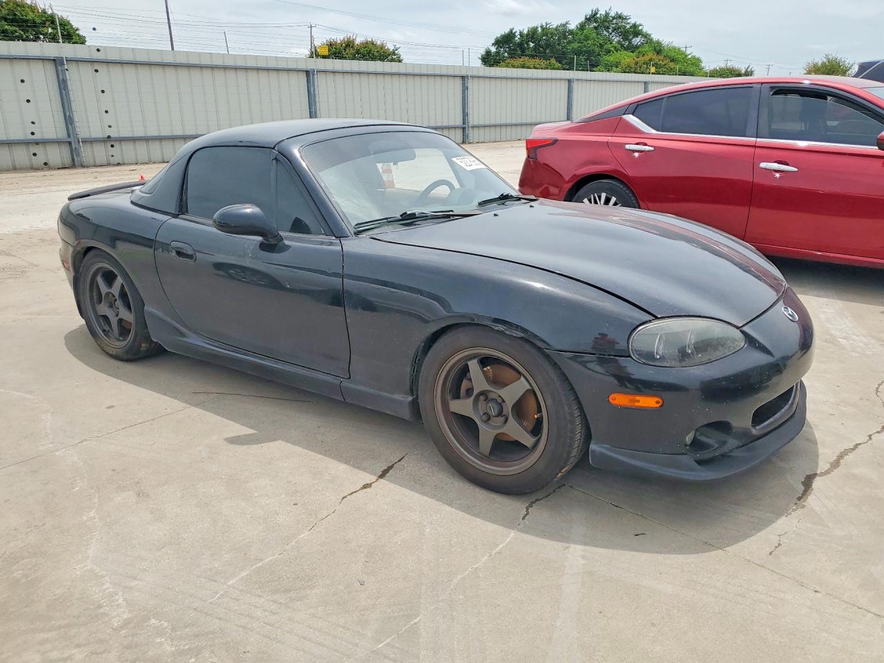 2002 Mazda Mx-5 Miata Base Черный vin: JM1NB353220226435