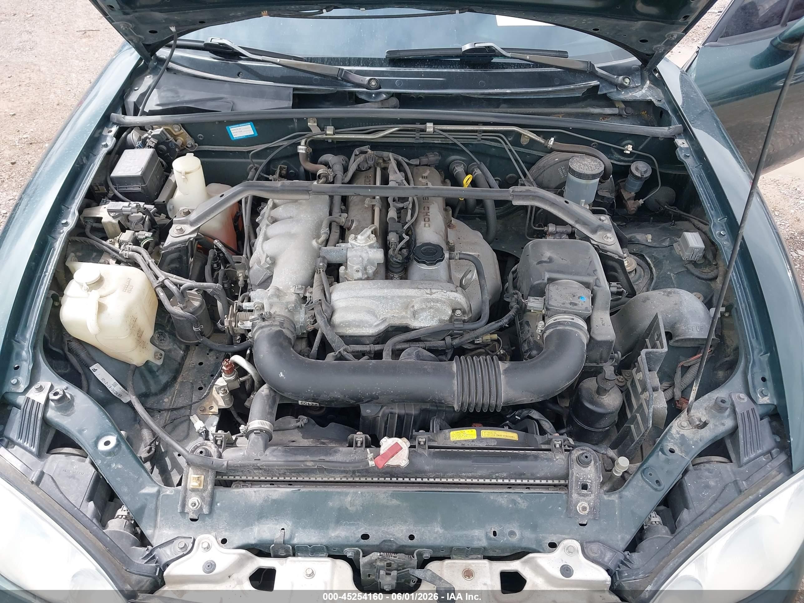 2003 Mazda Mx-5 Miata Cloth/ls/se/shinsen Green vin: JM1NB353230300728