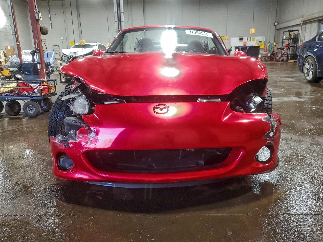 2005 Mazda Mx-5 Miata Base Red vin: JM1NB353250411248