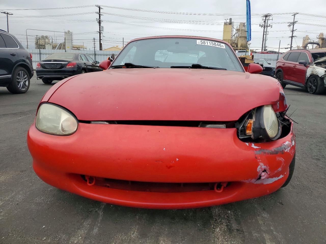 1999 Mazda Mx-5 Miata Red vin: JM1NB3532X0100101