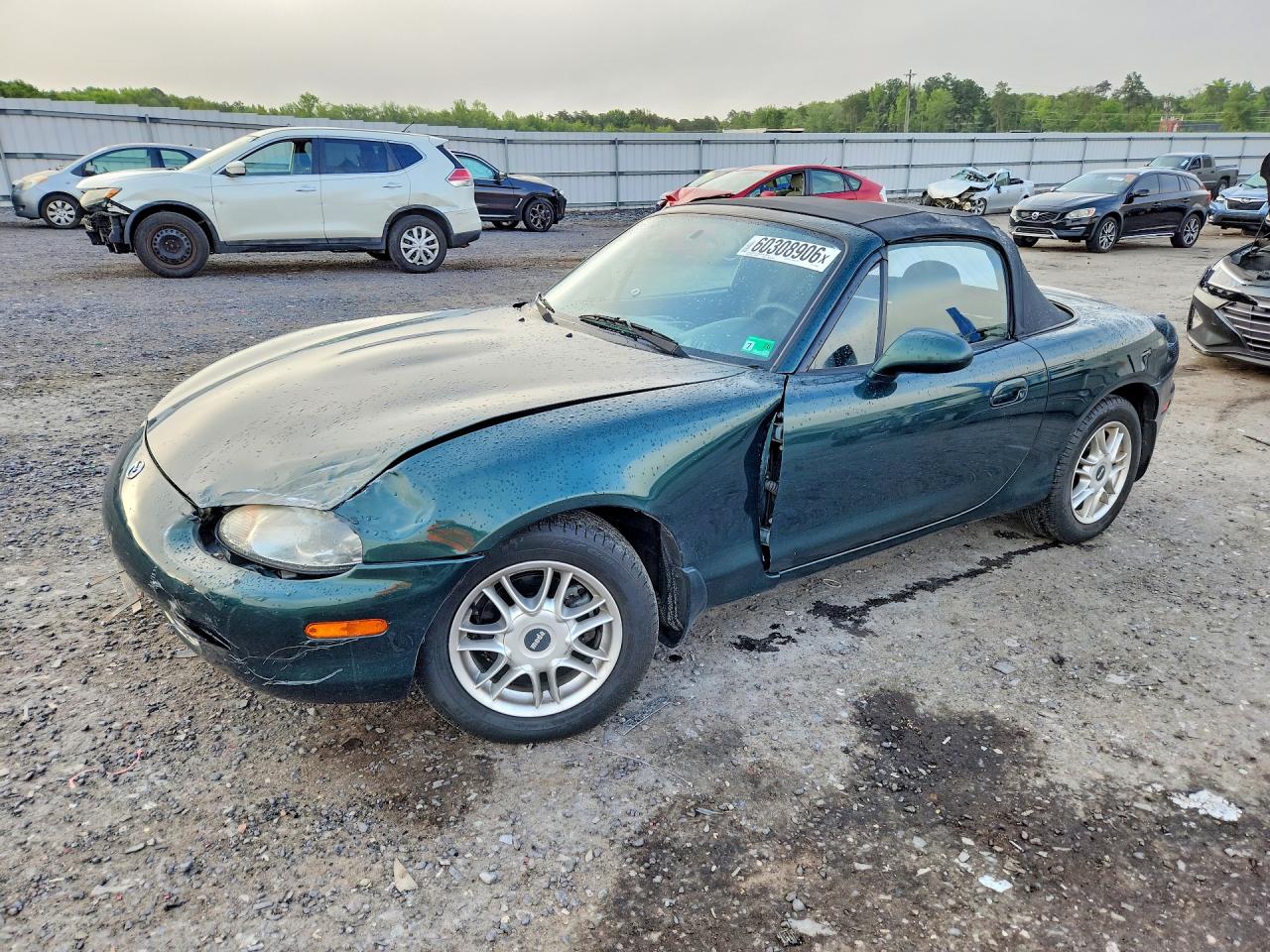 1999 Mazda Mx-5 Miata Зеленый vin: JM1NB3532X0100440