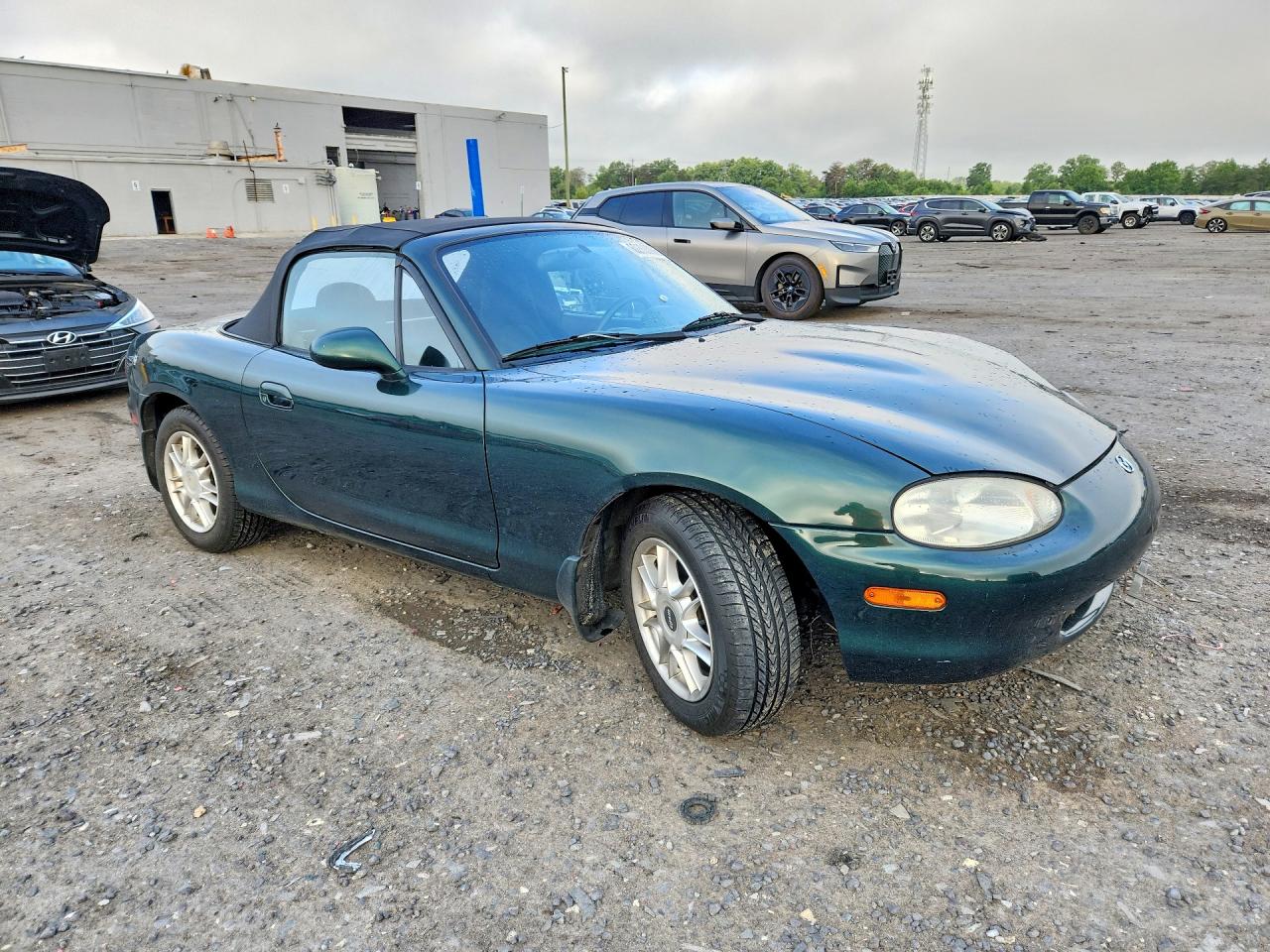 1999 Mazda Mx-5 Miata Зеленый vin: JM1NB3532X0100440