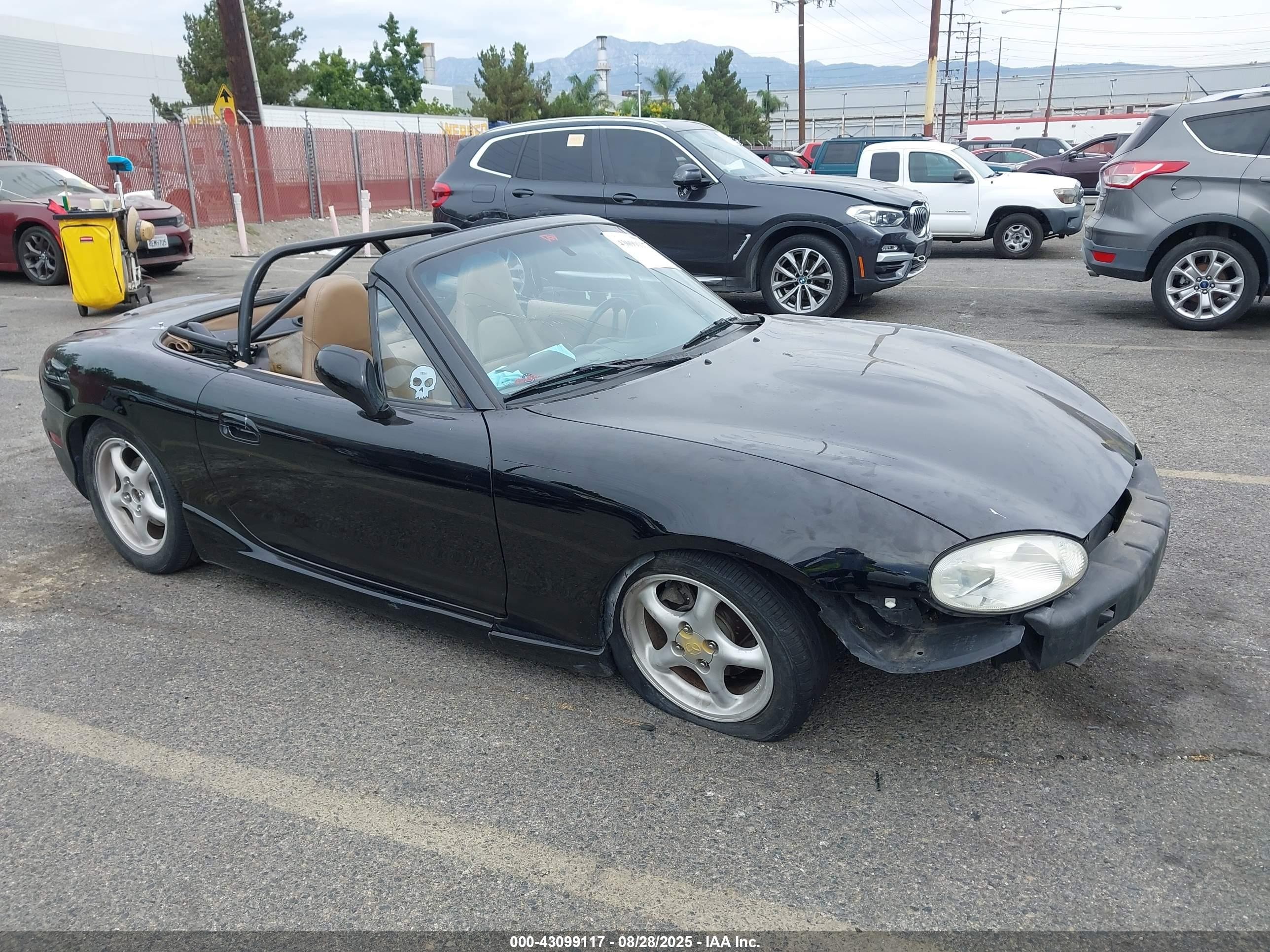 1999 Mazda Mx-5 Miata Leather Pkg/popular Equipment Pkg/sports Pkg/touring Pkg Black vin: JM1NB3532X0125595