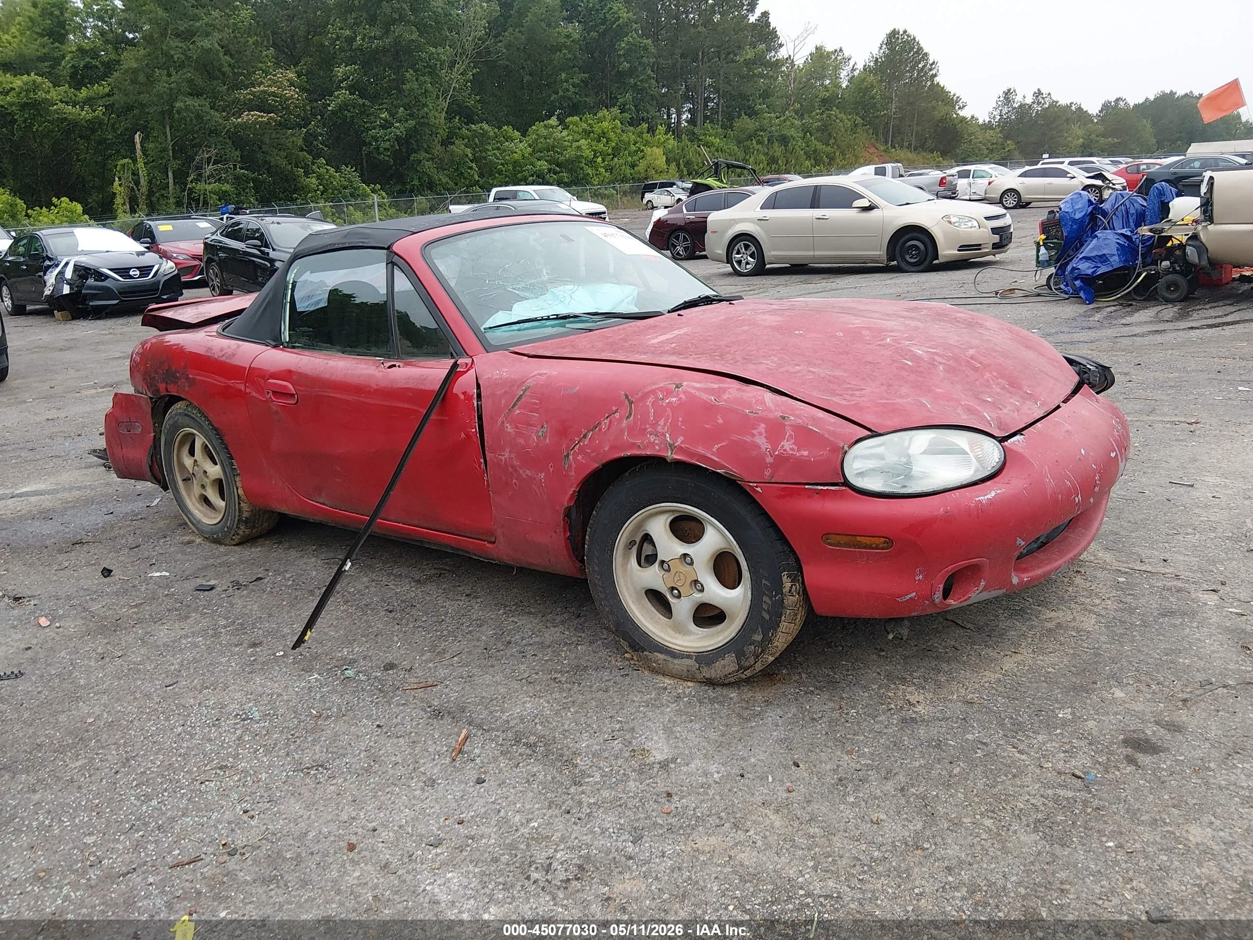 2000 Mazda Mx-5 Miata Ls/special Edition Красный vin: JM1NB3532Y0144441