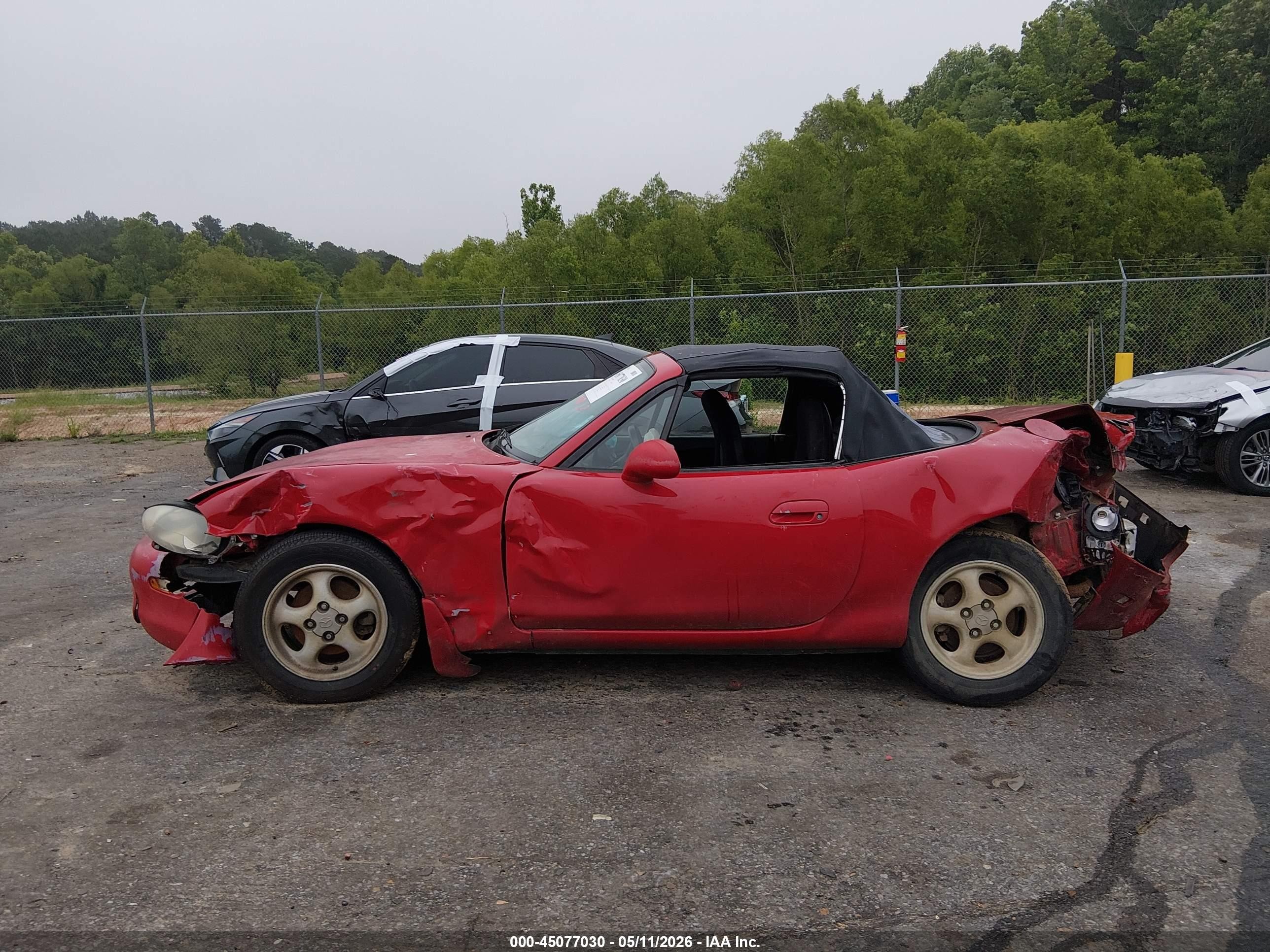 2000 Mazda Mx-5 Miata Ls/special Edition Красный vin: JM1NB3532Y0144441