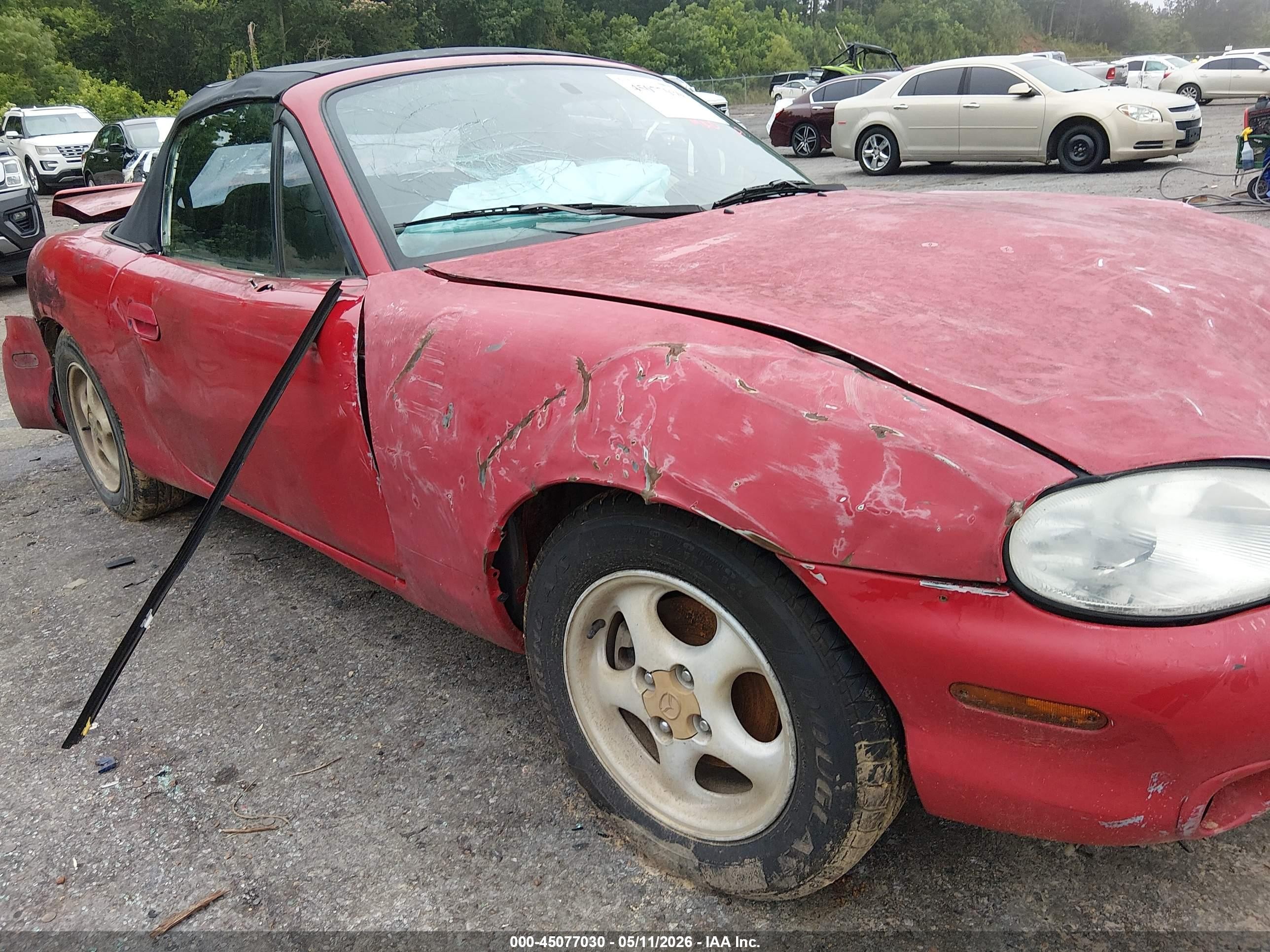 2000 Mazda Mx-5 Miata Ls/special Edition Красный vin: JM1NB3532Y0144441