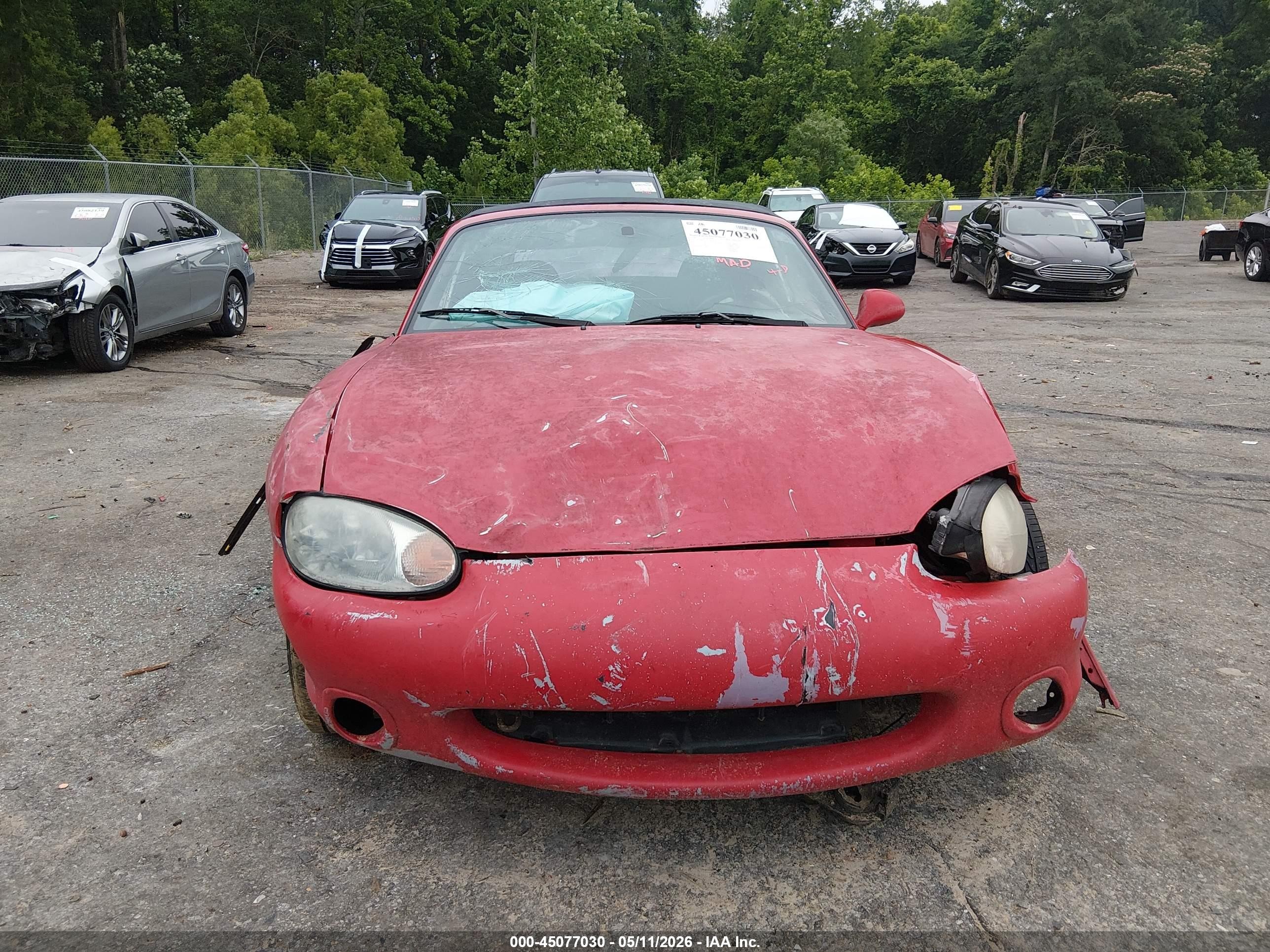 2000 Mazda Mx-5 Miata Ls/special Edition Красный vin: JM1NB3532Y0144441