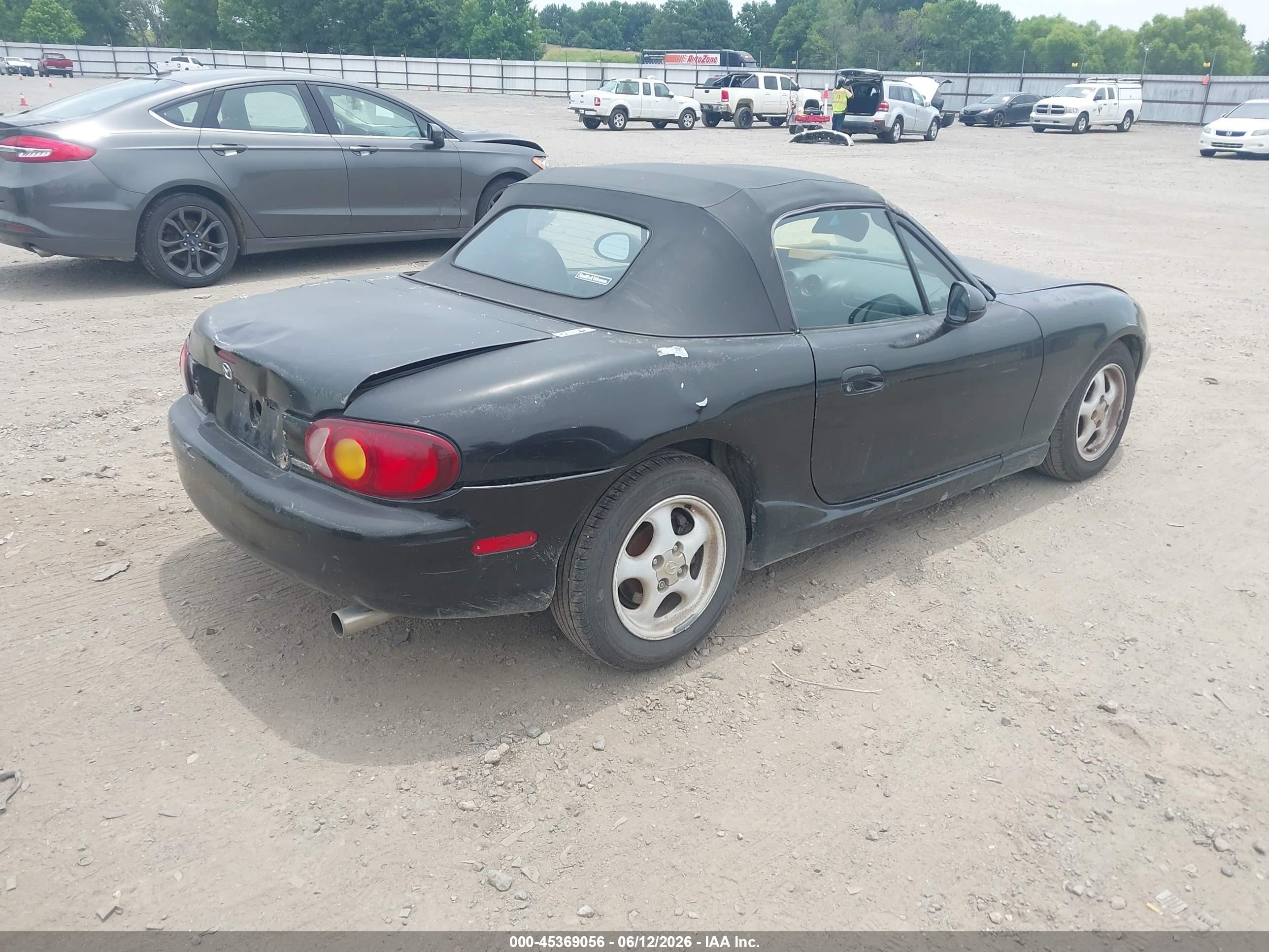 2000 Mazda Mx-5 Miata Ls/special Edition Черный vin: JM1NB3532Y0152846